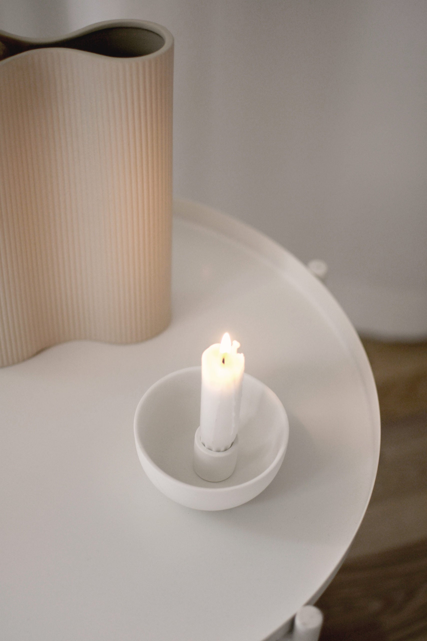 Candle holders "Lidatorp" mini white - Storefactory