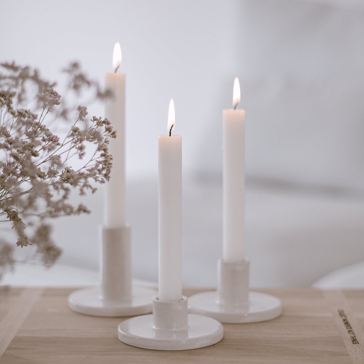 Candlestick "Calma" large - Eulenschnitt