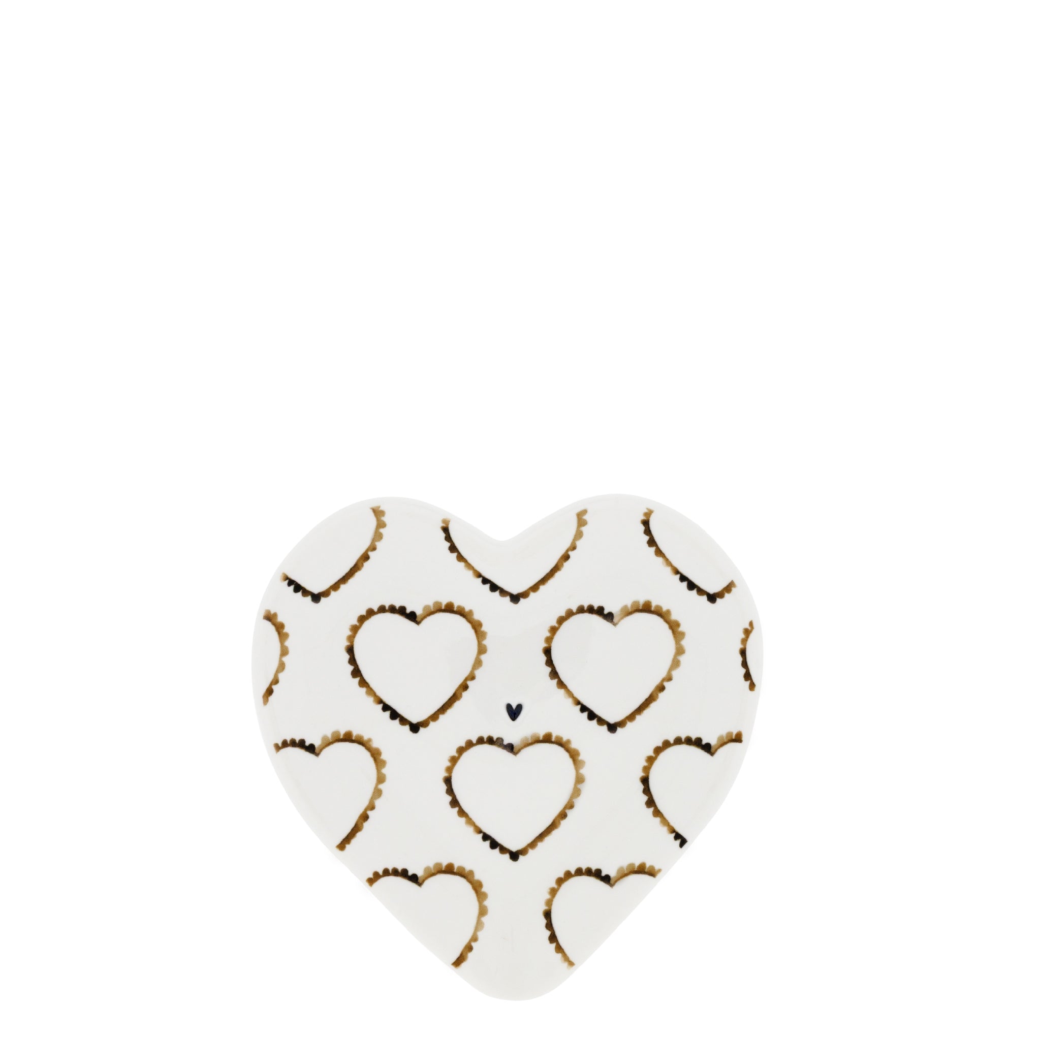 Kochlöffelhalter "hearts" braun - Bastion Collections