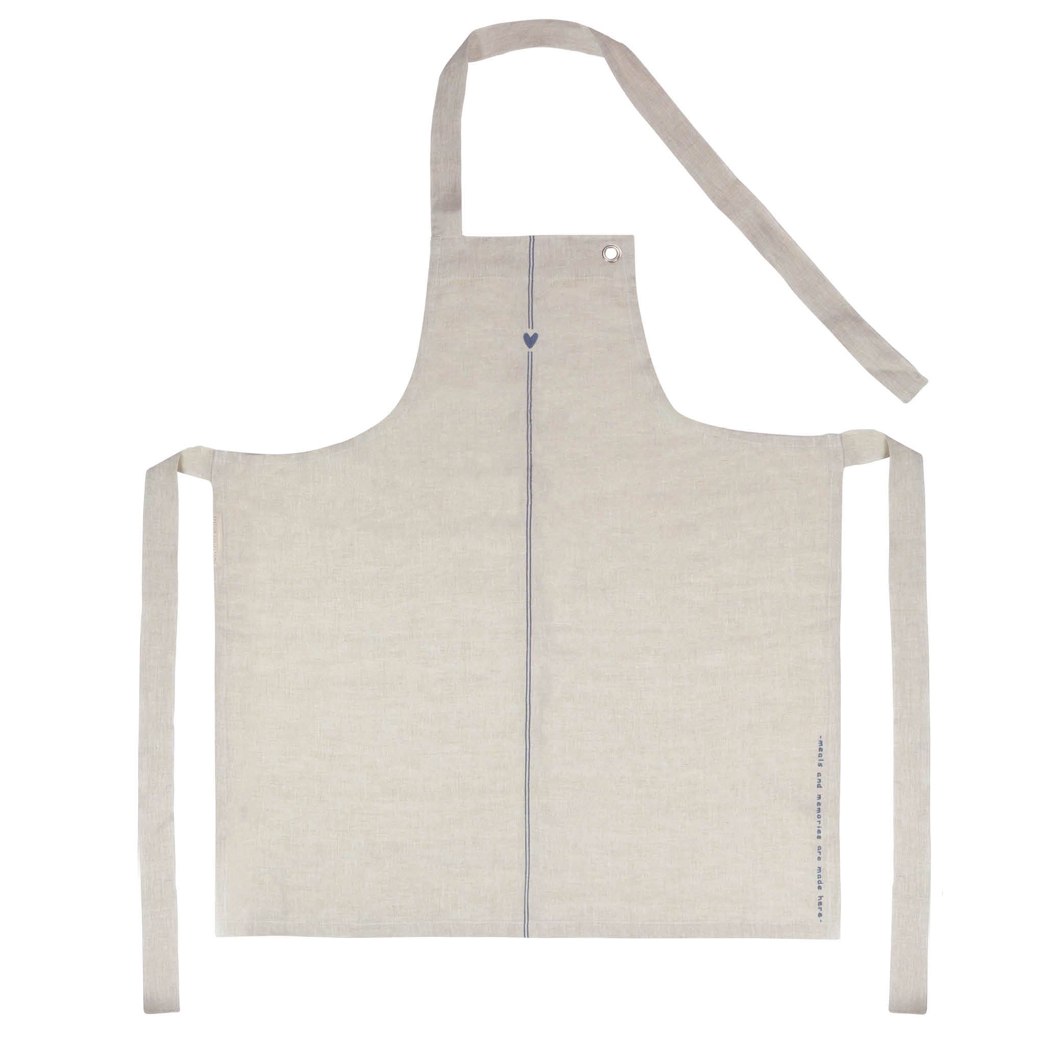 Kochschürze "heart" beige - Bastion Collections