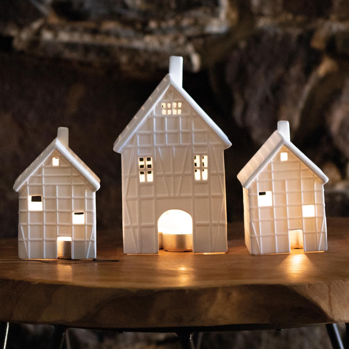 Lichthaus Fachwerkhaus 2er Set - räder design