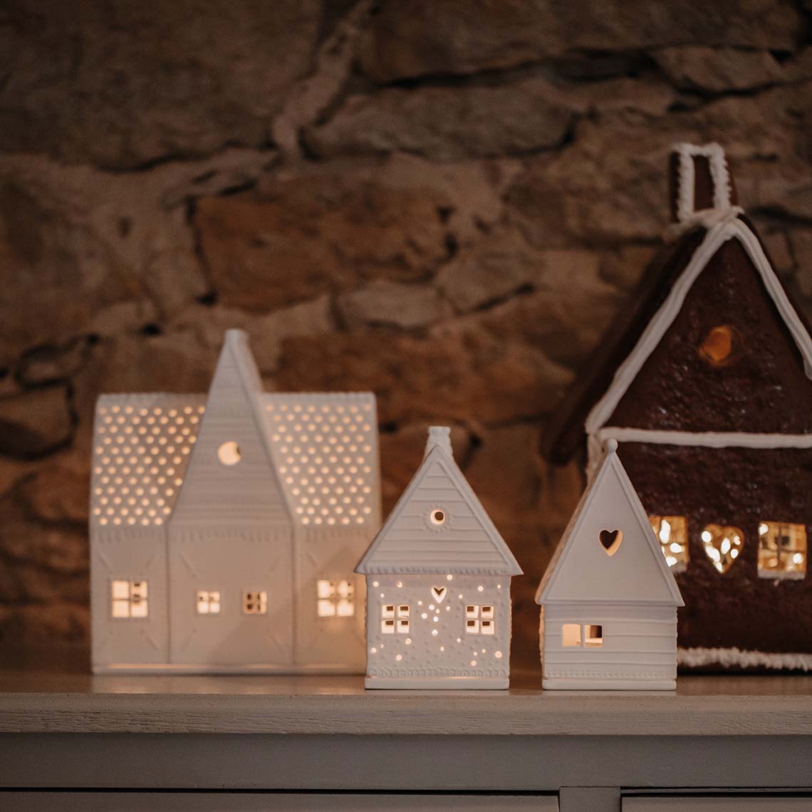Lichthaus Lebkuchen 3er Set - Räder