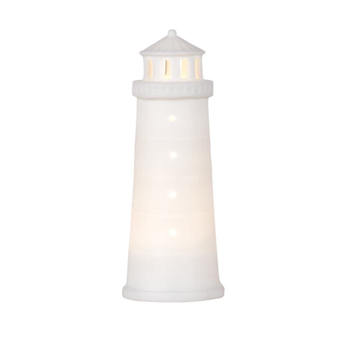 Lichthaus Leuchtturm LED – handgefertigt - Räder
