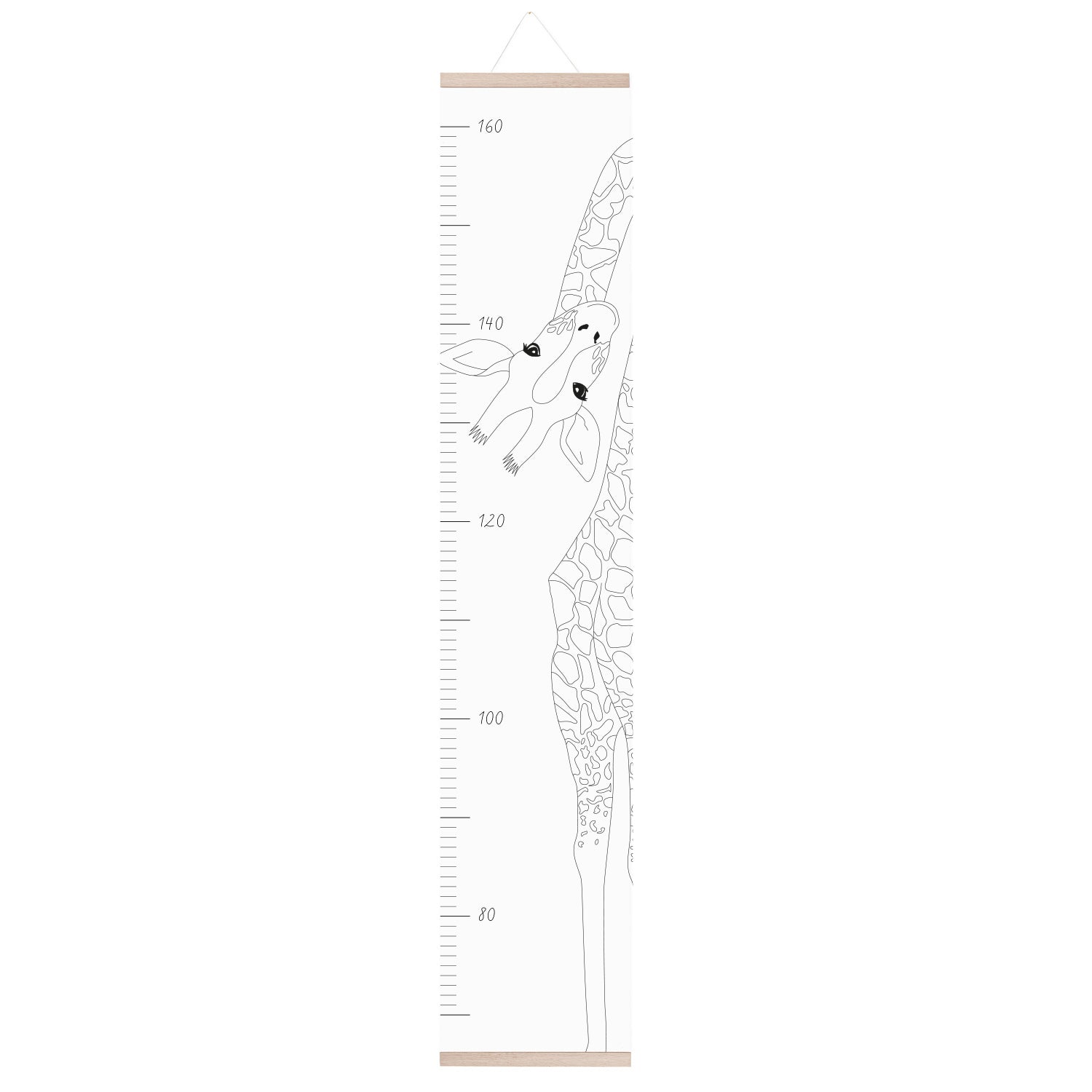 Messlatte Giraffe - Eulenschnitt