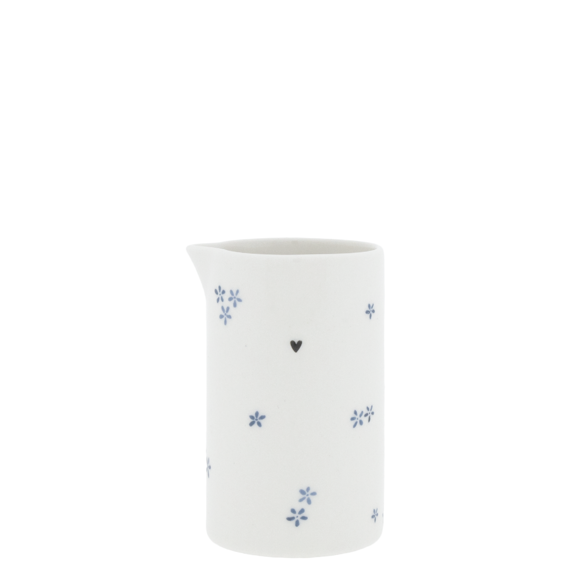 Milchkännchen "flowers" iris blue - Bastion Collections