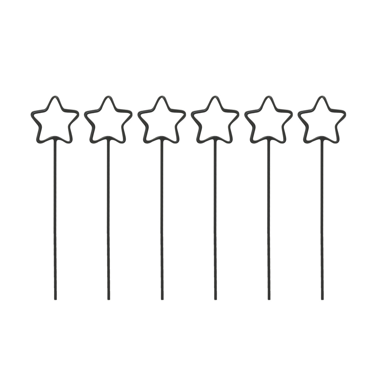 Stecker Karte Mini Stern 6er Set - Eulenschnitt (Bild 2)
