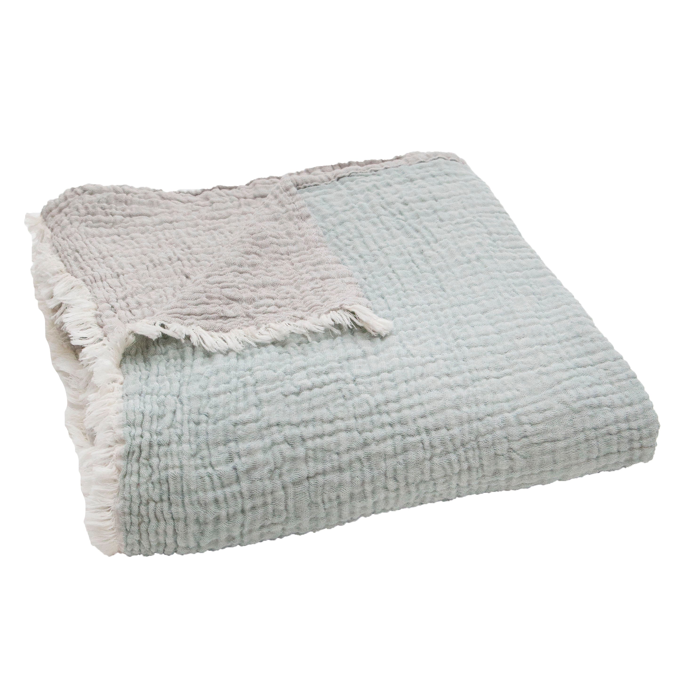 Musselin Decke Emil mint 140x200cm - Farbliebe