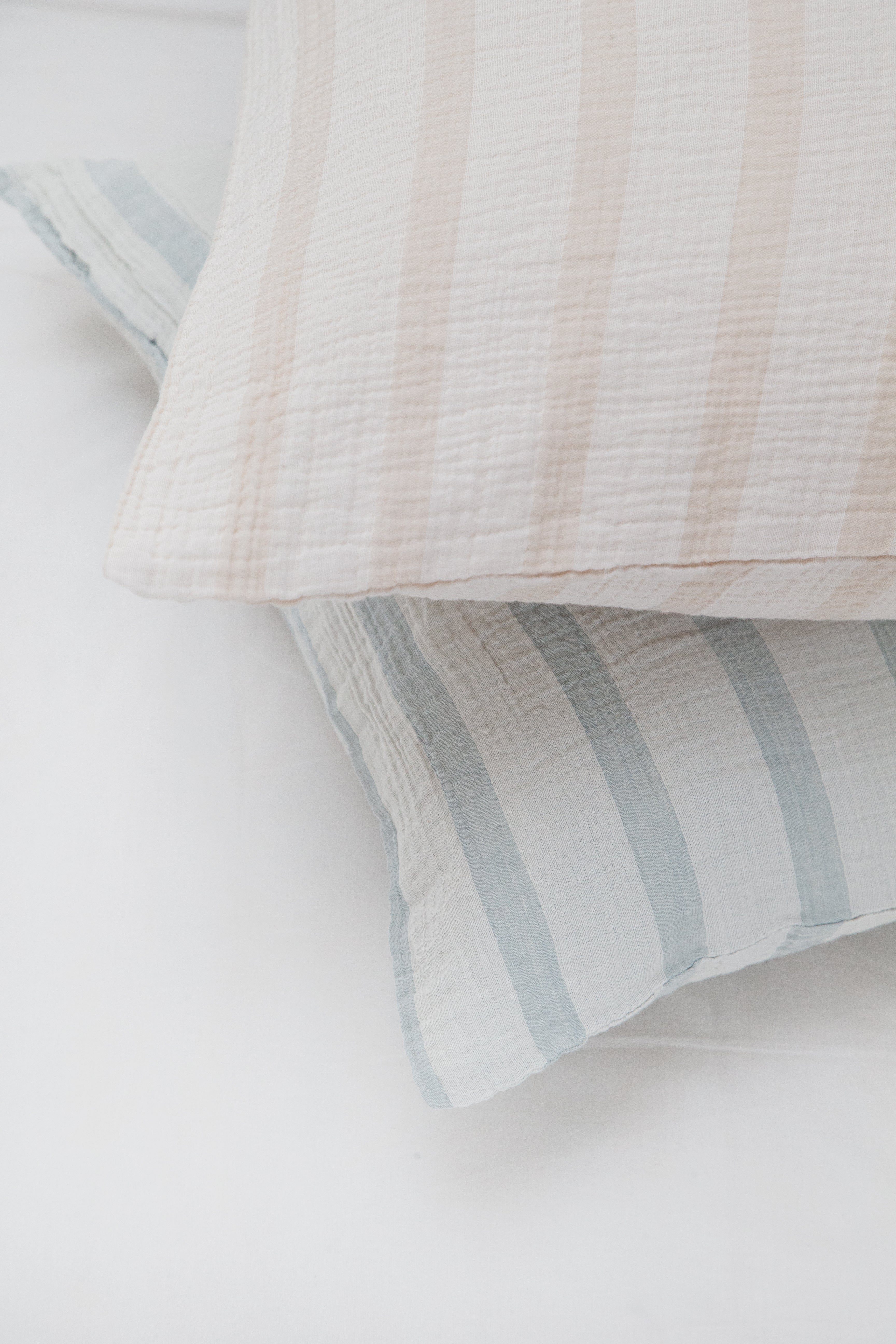 Musselin Kissenbezug Fina beige 65x100cm - Farbliebe