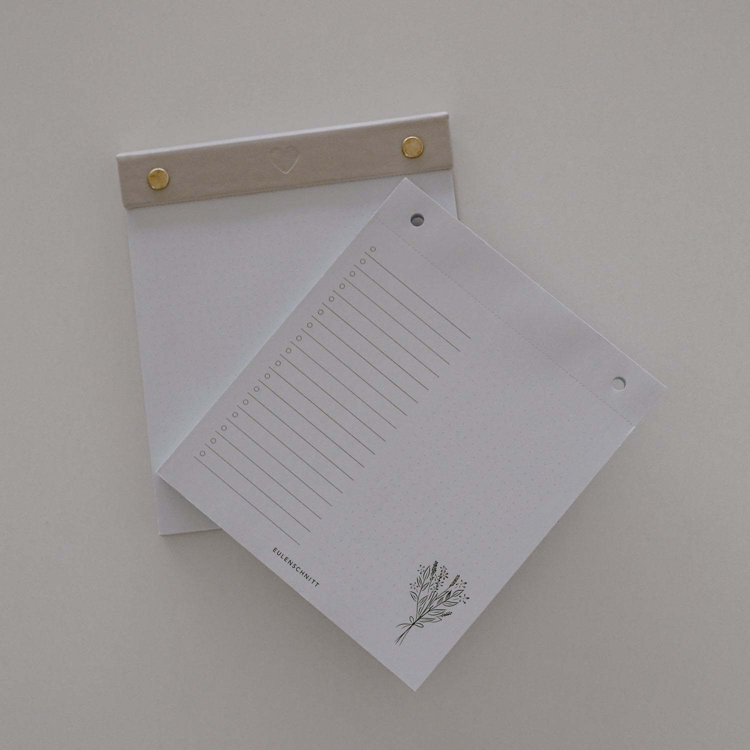 Recharge bloc-notes bouquet de fleurs - Eulenschnitt