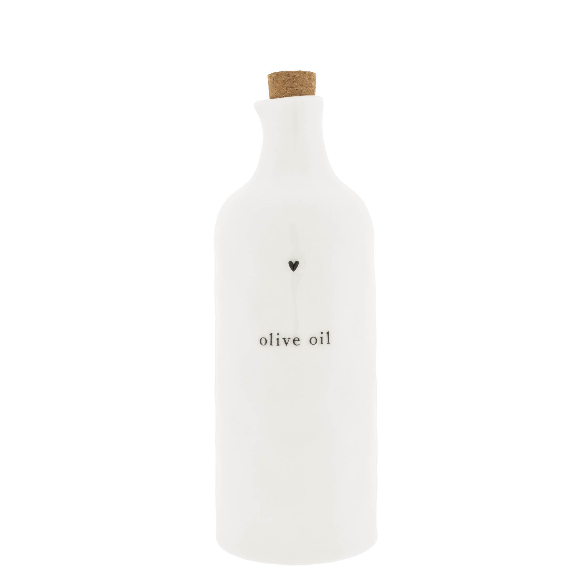 Ölflasche "Olive Oil" schwarz - Bastion Collections