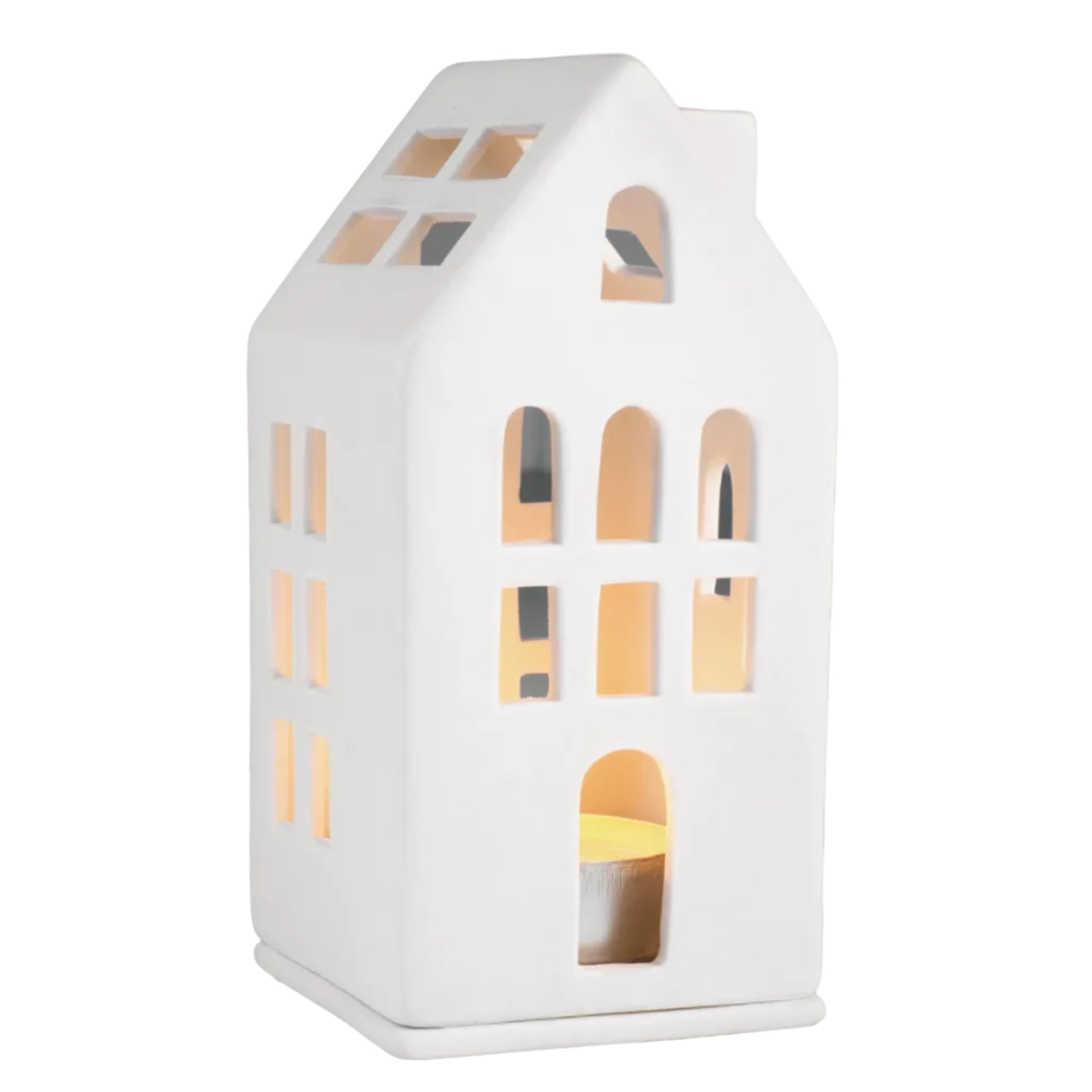 Mini Lichthaus Gästehaus – handgefertigt - Räder