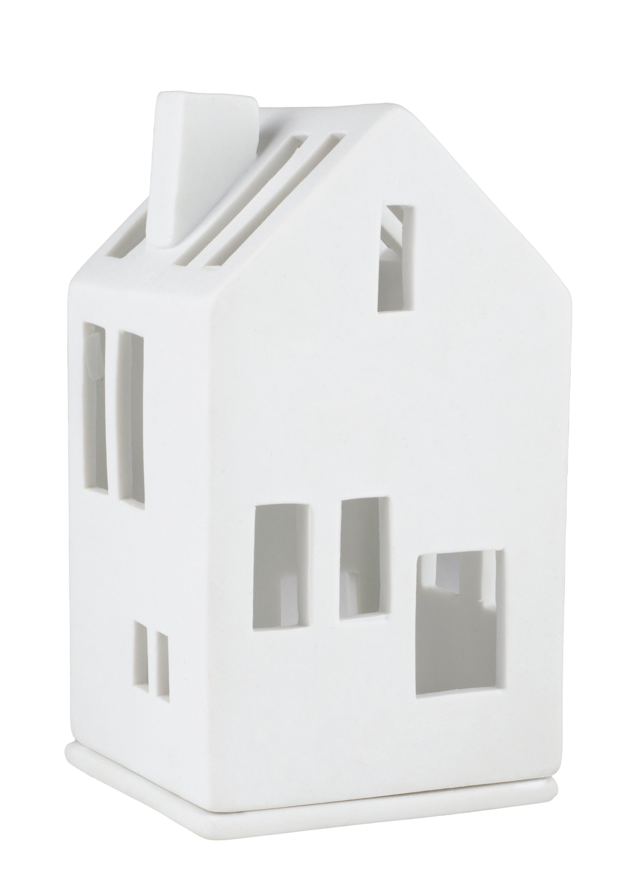 Mini Lichthaus Wohnhaus – handgefertigt - Räder