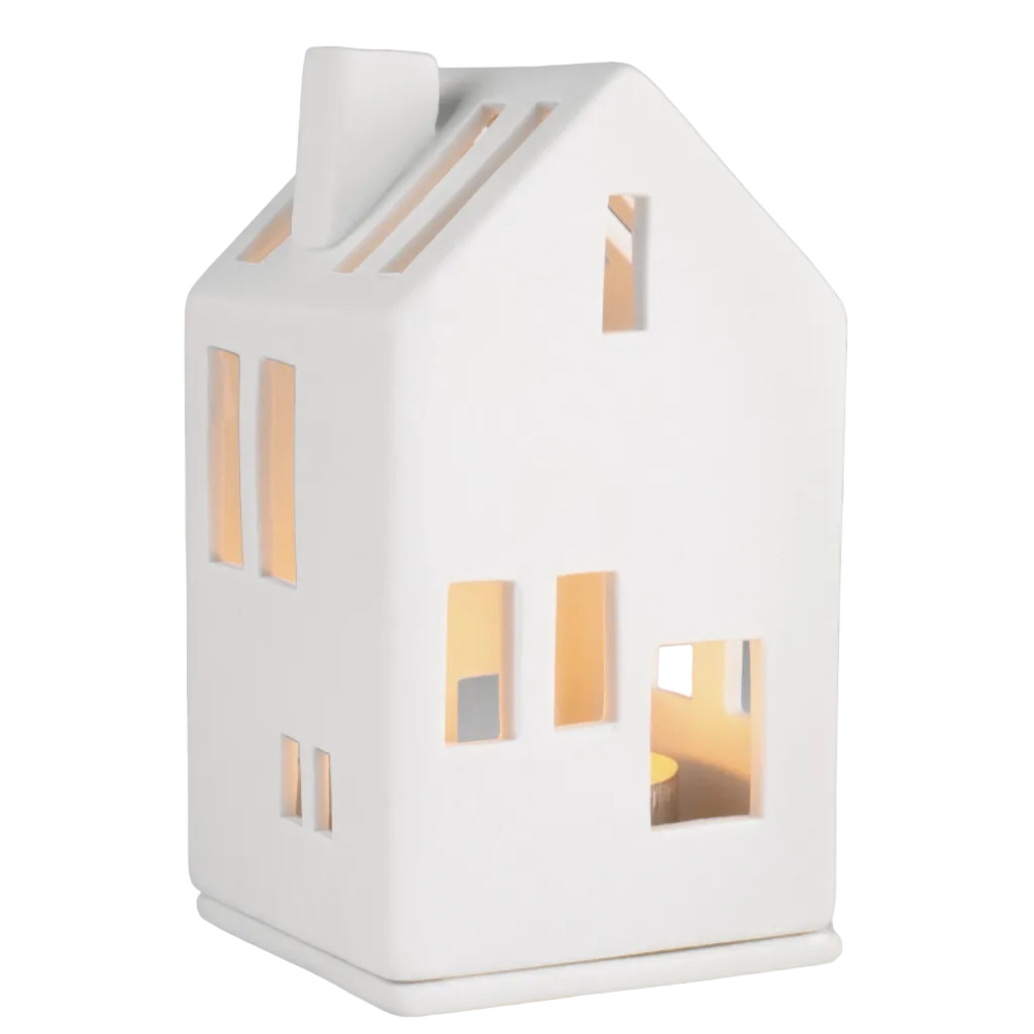 Mini Lichthaus Wohnhaus – handgefertigt - Räder