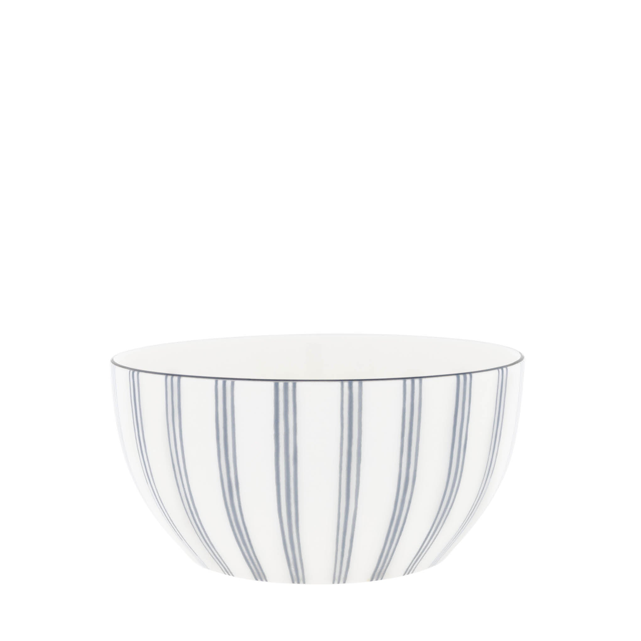 Schale "stripes" mittel blau - Bastion Collections