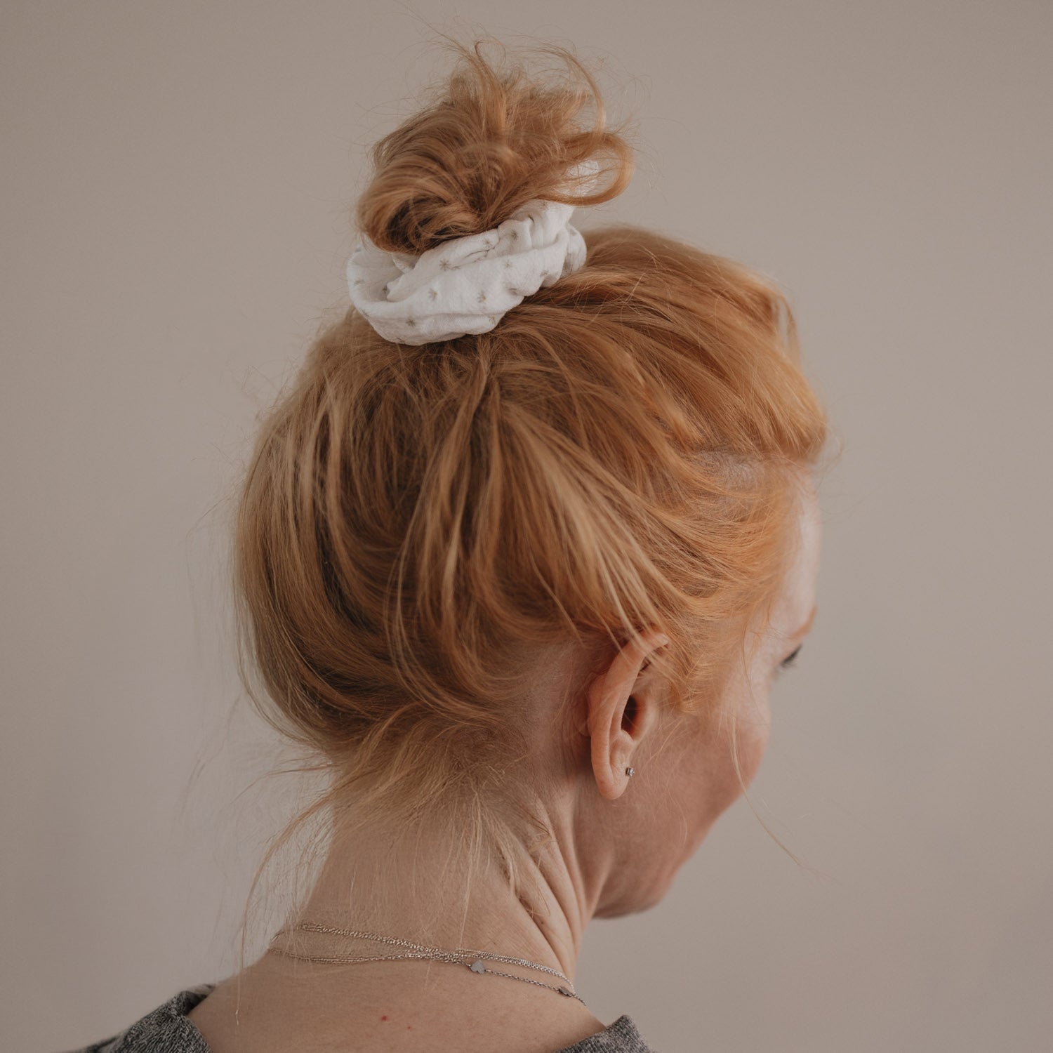 Scrunchies Blumen 2er Set - Eulenschnitt