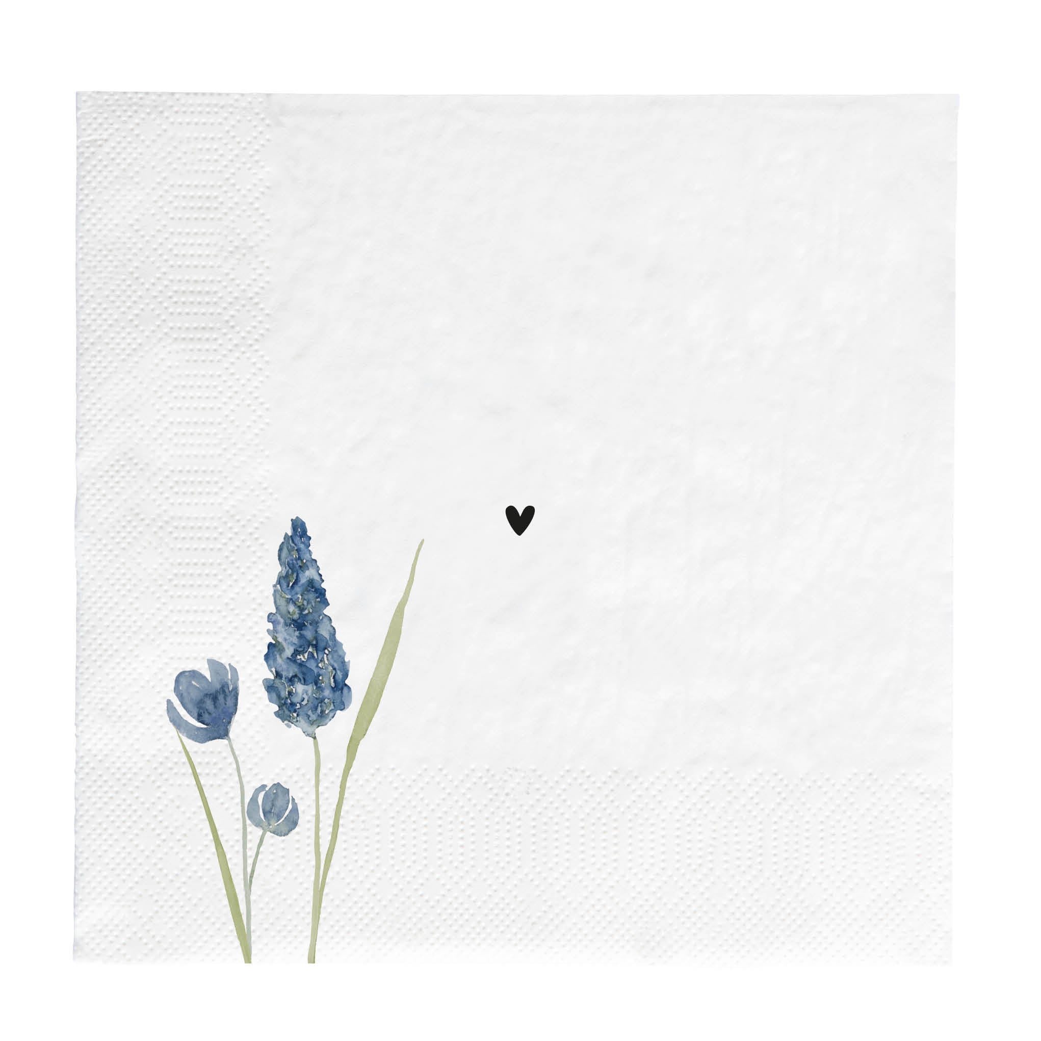 Serviette "Bunny with Flowers" Lunch - Bastion Collections
