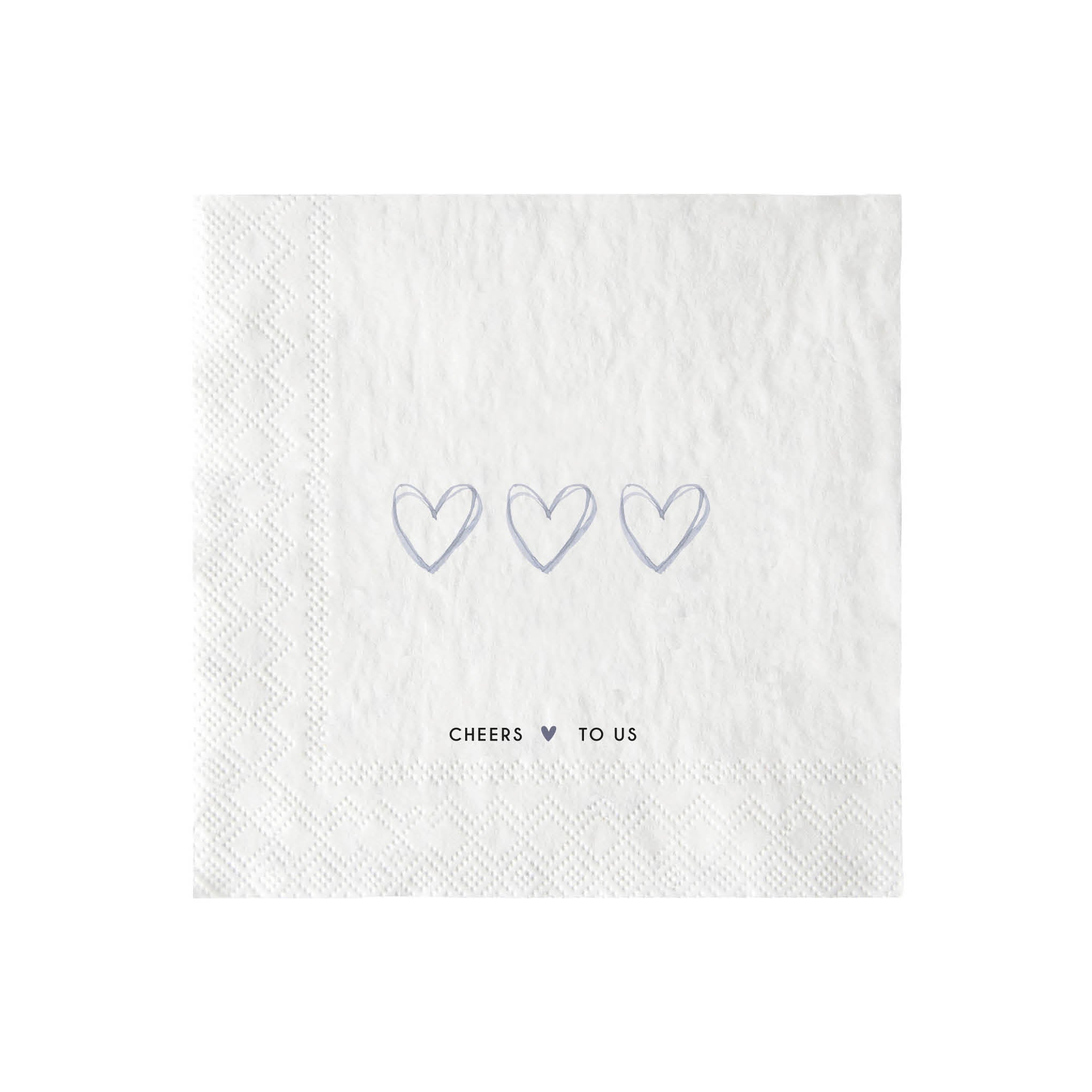 Serviette "Cheers" Cocktail - Bastion Collections