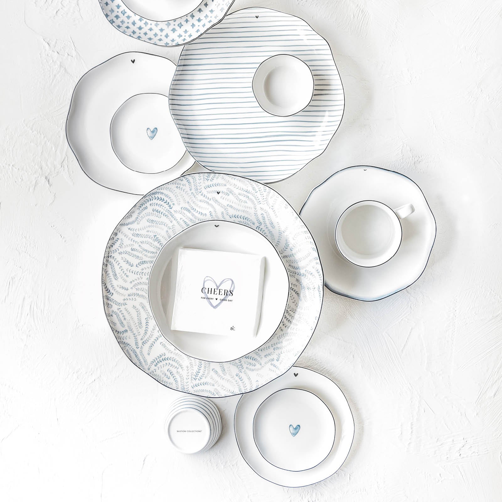 Serviette "Cheers" Cocktail - Bastion Collections
