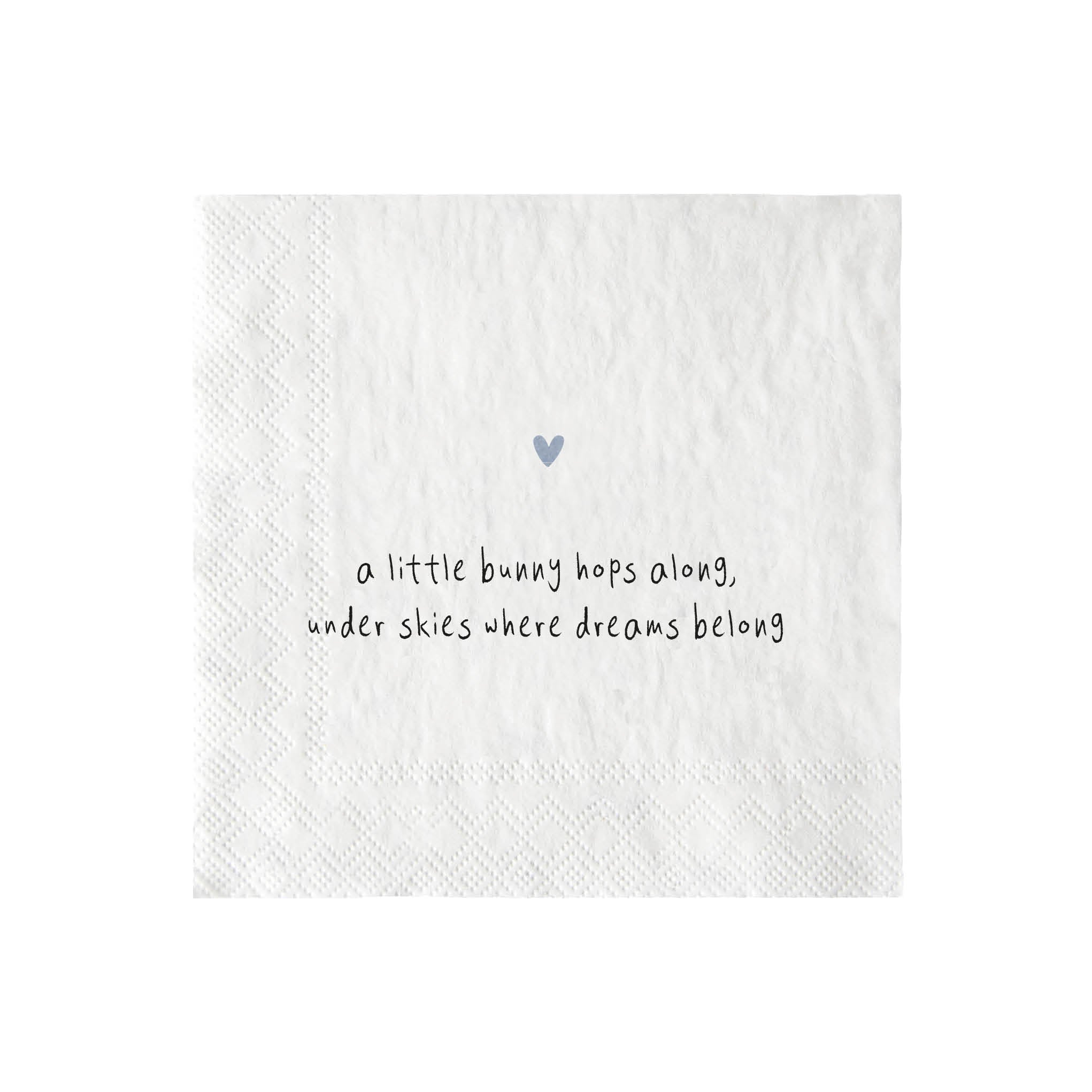 Serviette "Happy Easter" Cocktail - Bastion Collections