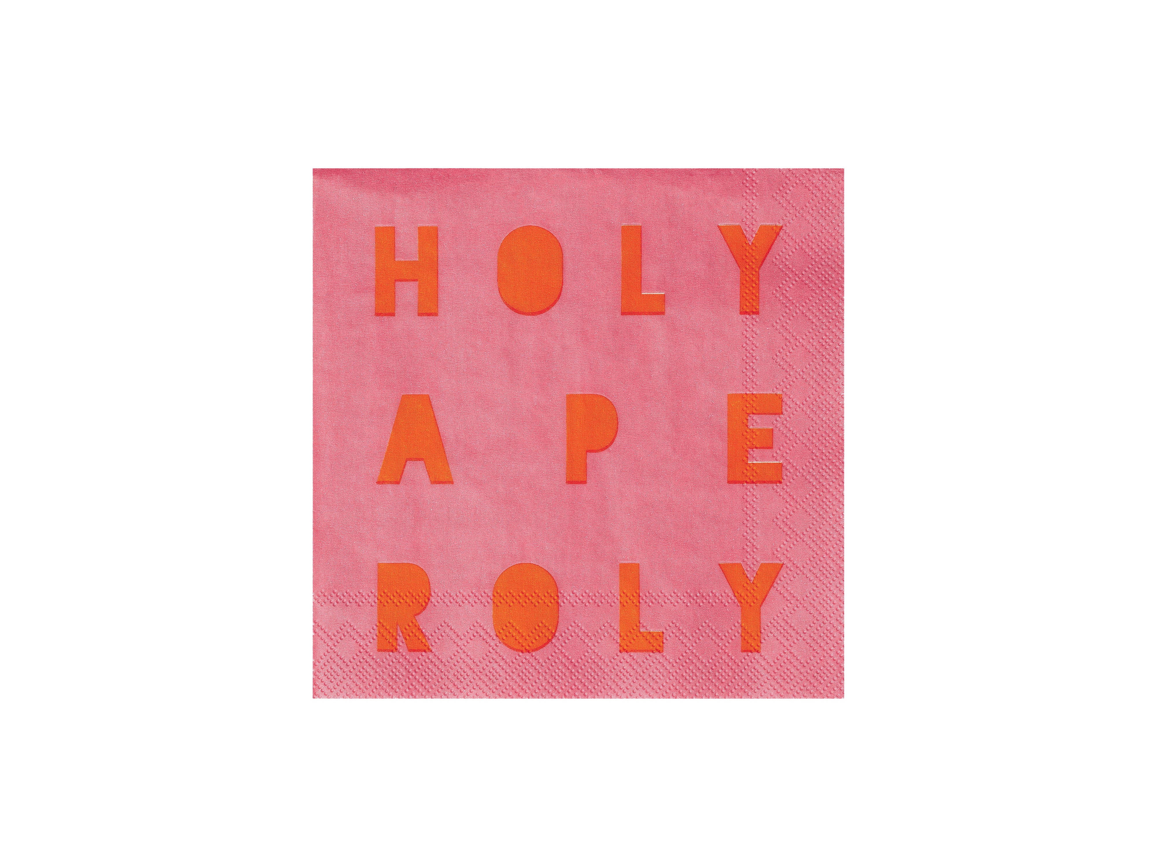 Serviette "Holy Aperoly" Cocktail - Räder