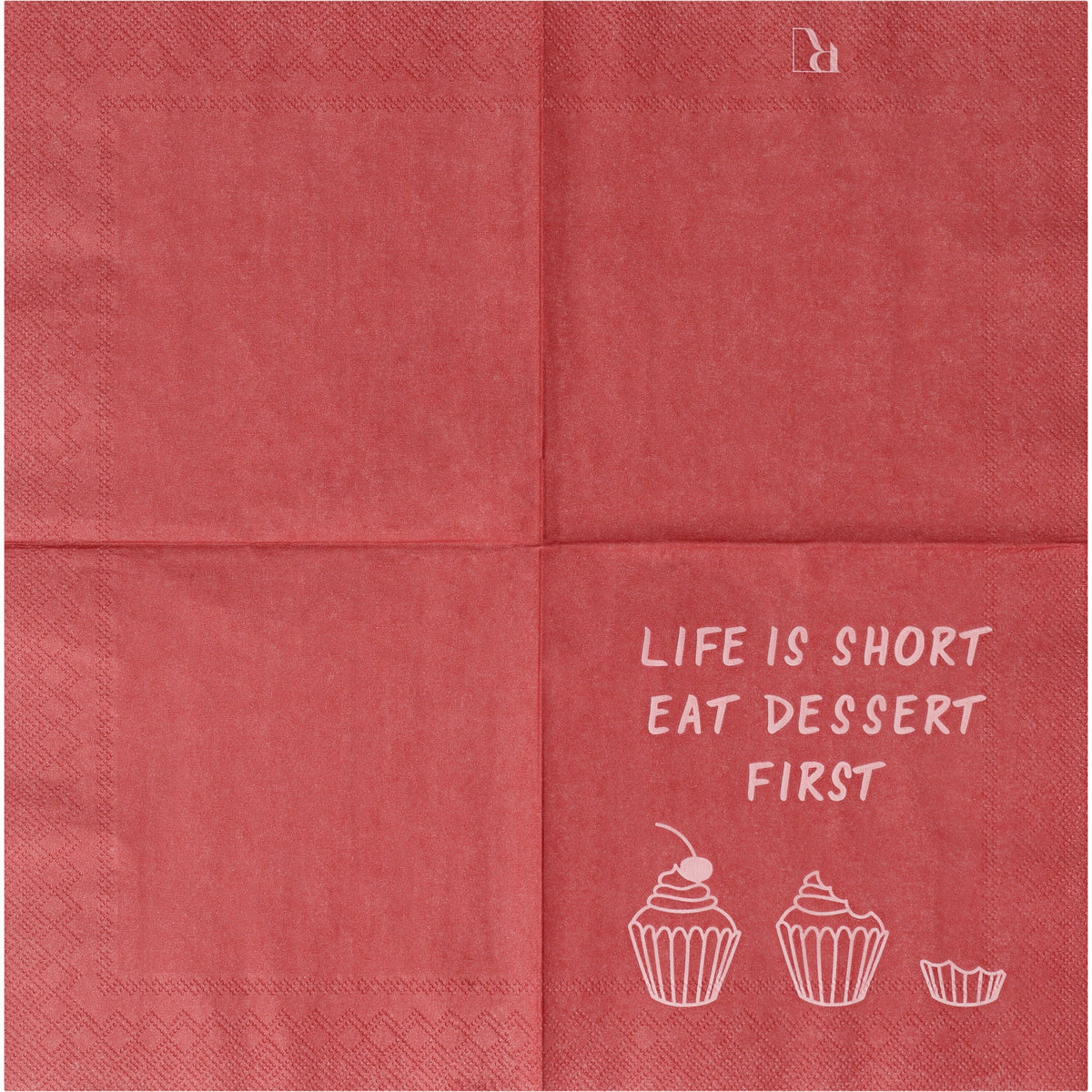 Serviette "Life is short" Cocktail - Räder (Bild 3)