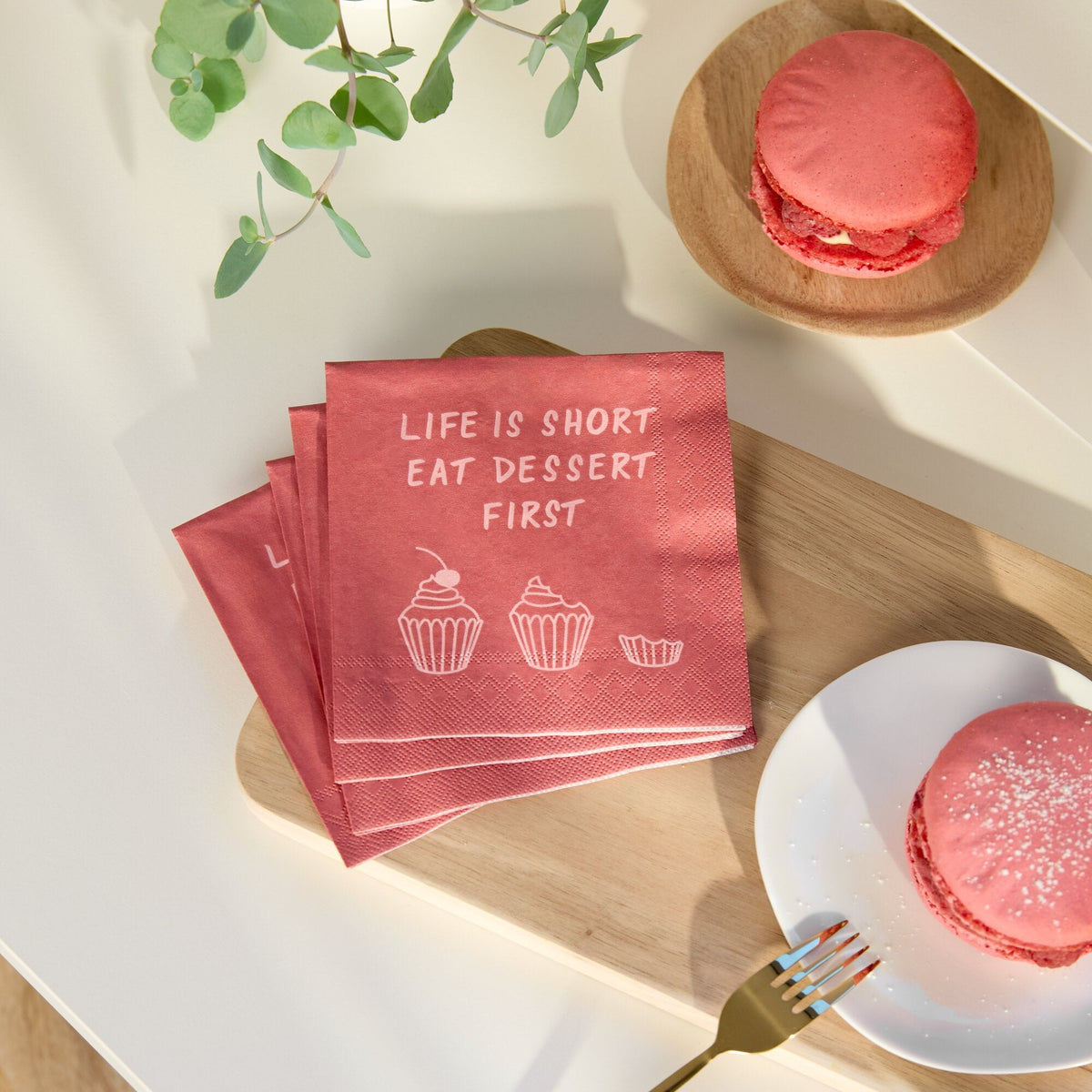 Serviette "Life is short" Cocktail - Räder (Image 2)