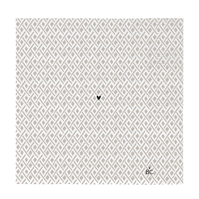 Serviette "Little Check" Lunch - Bastion Collections
