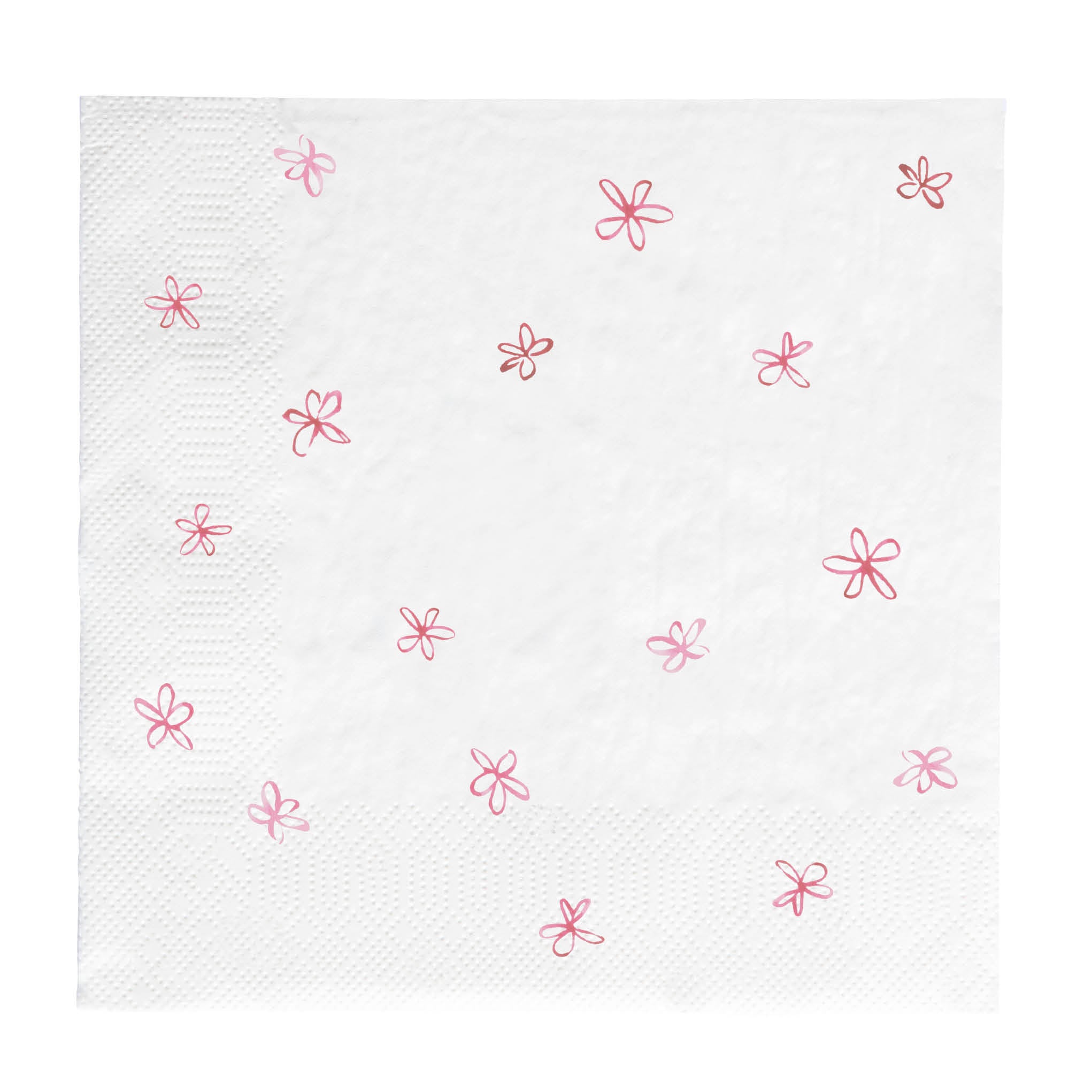 Serviette "Little Flowers" Lunch rose - Bastion Collections