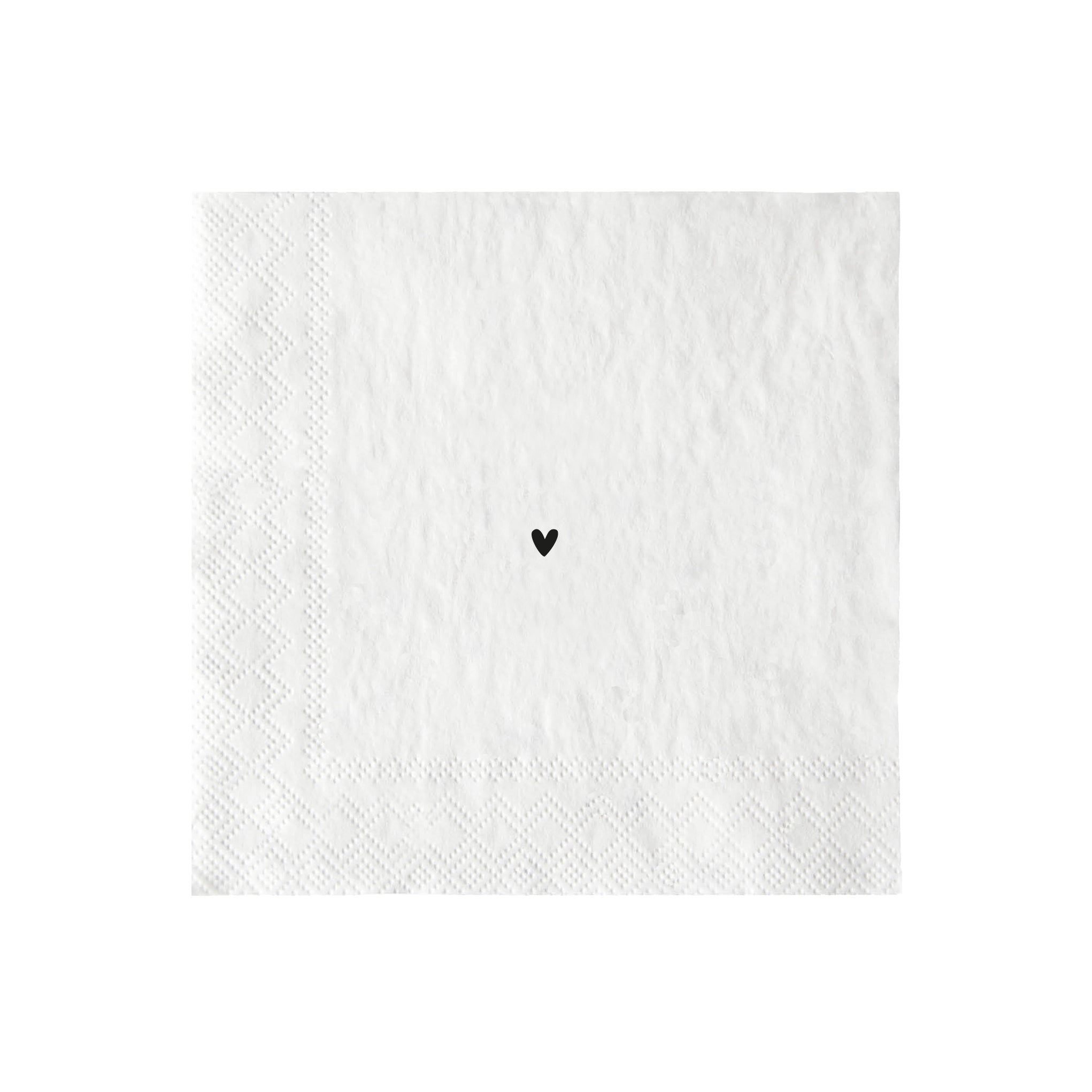 Serviette "Mistletoe kisses" Cocktail - Bastion Collections