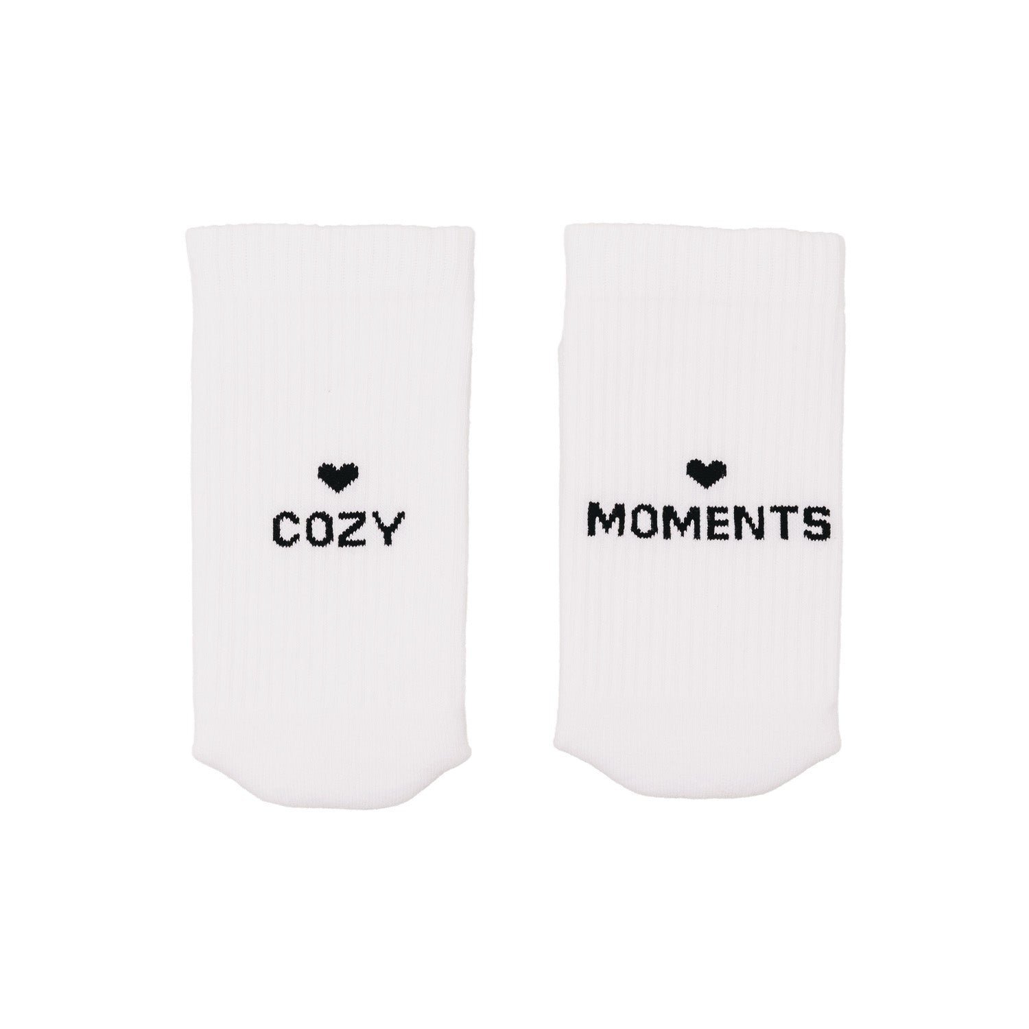 Socken "Cozy Moments" weiss 35-38 - Eulenschnitt