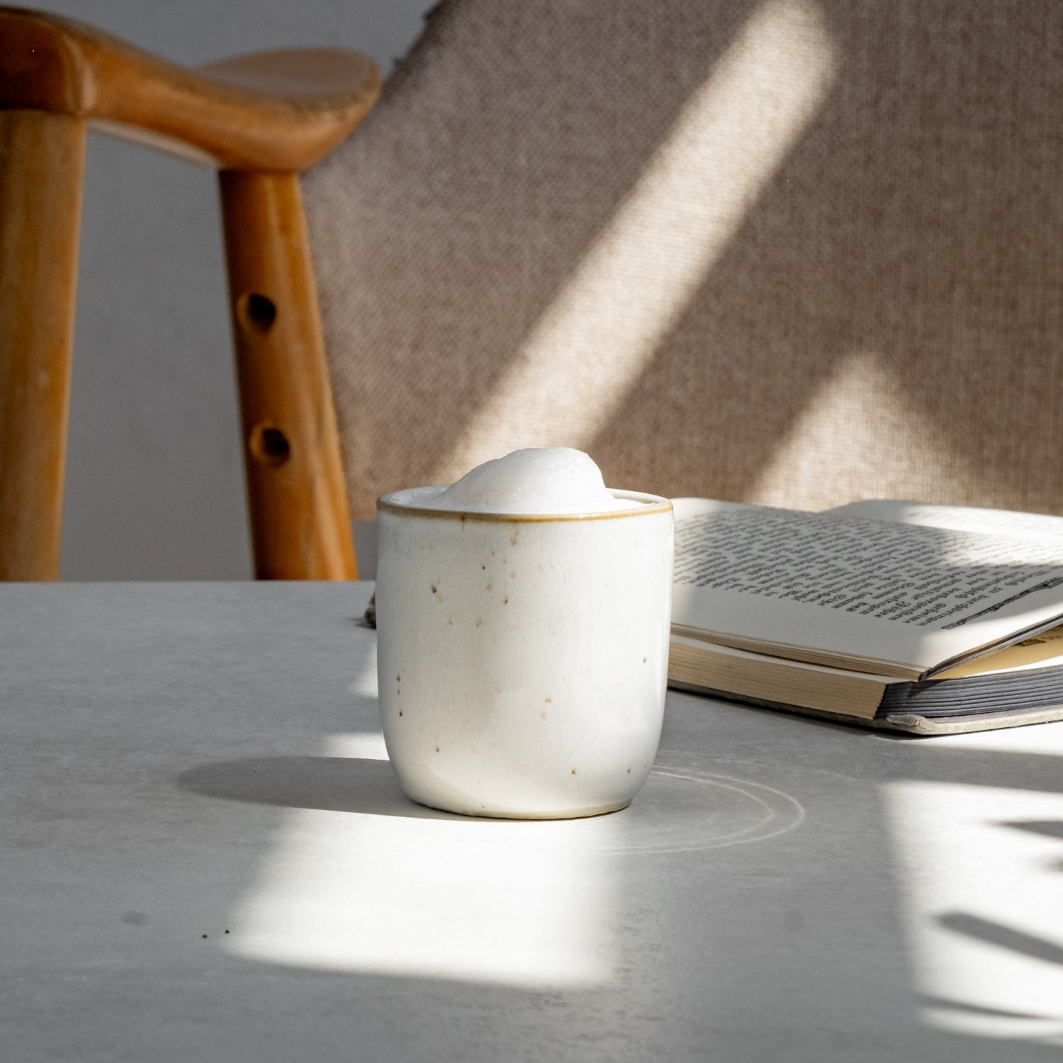 Stoneware Espresso mug "Calma" - handmade - Eulenschnitt