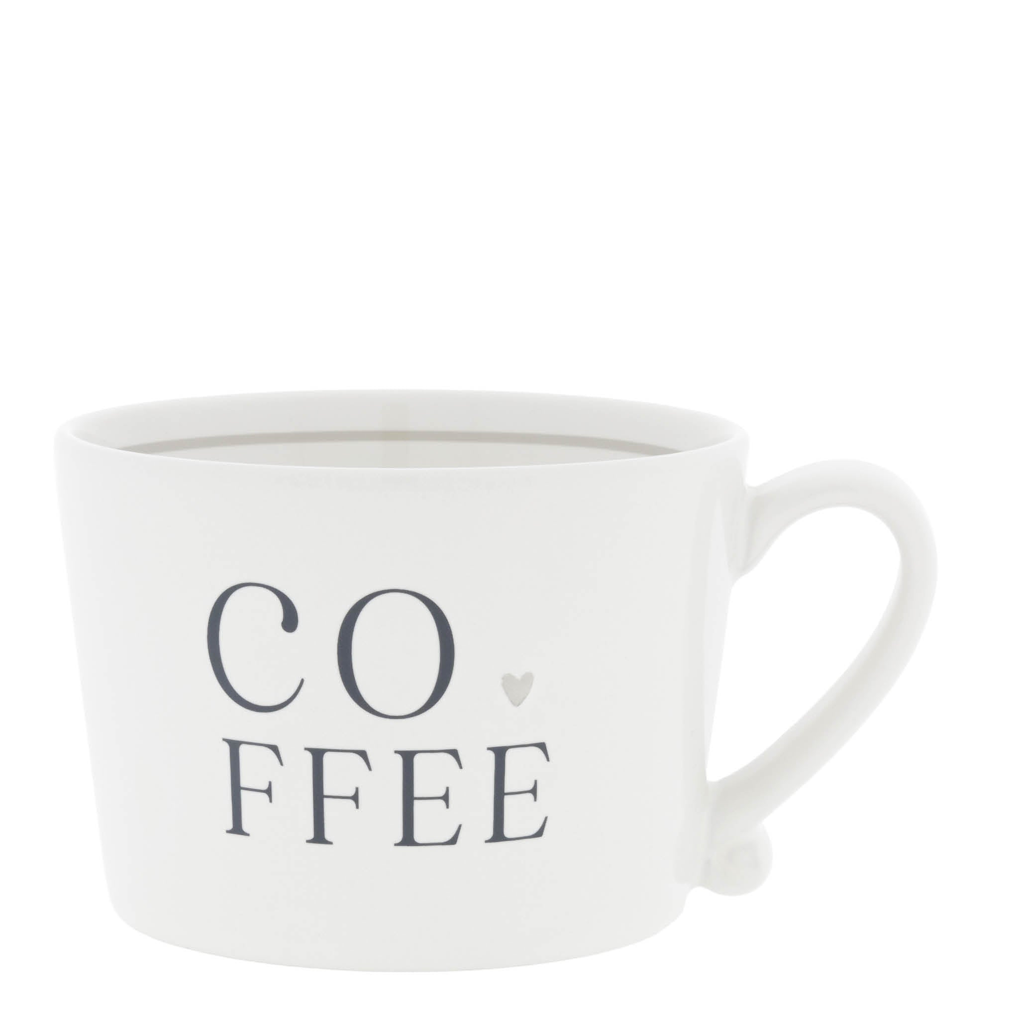 Tasse "COFFEE" gross beige - Bastion Collections