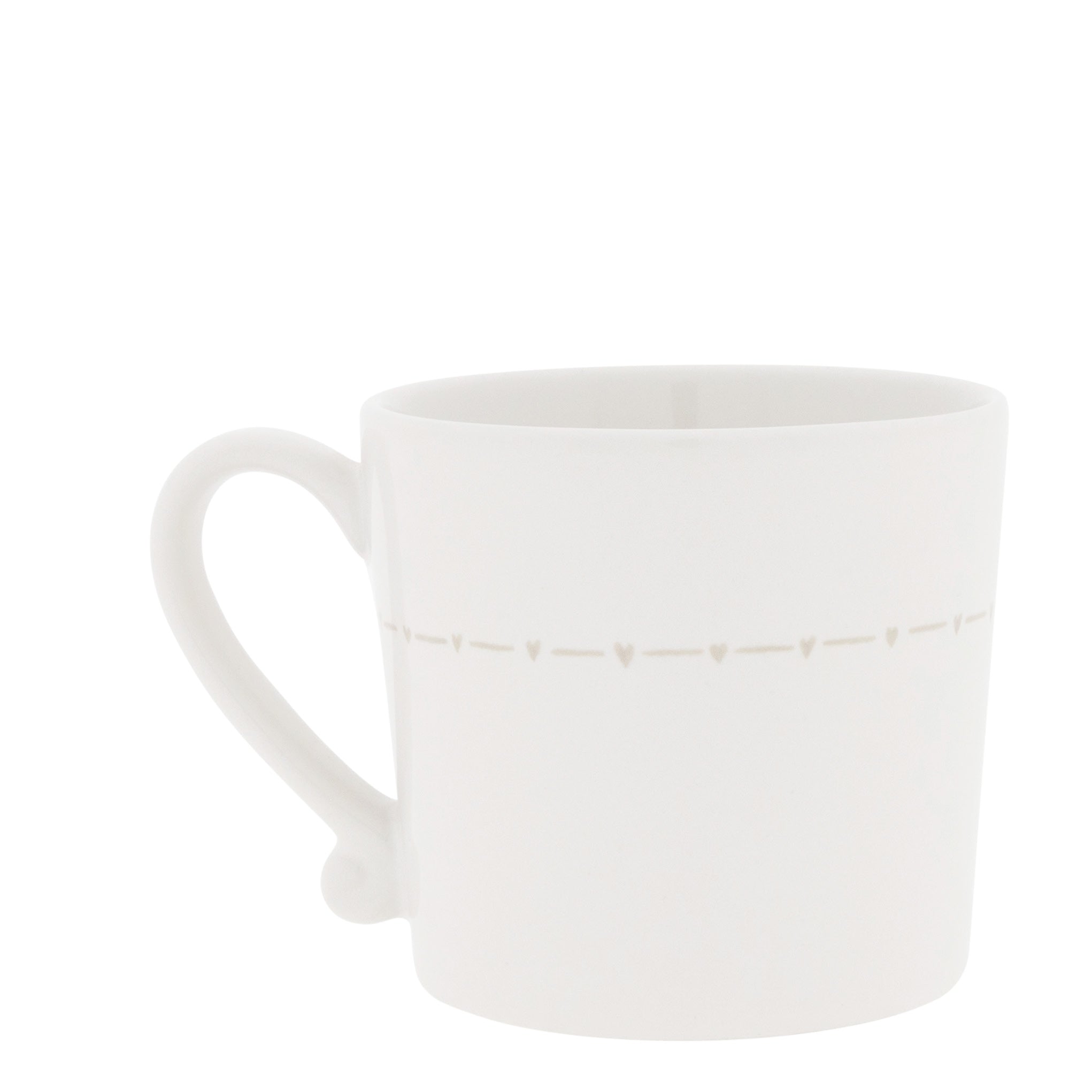 Tasse "heart line" beige - Bastion Collections
