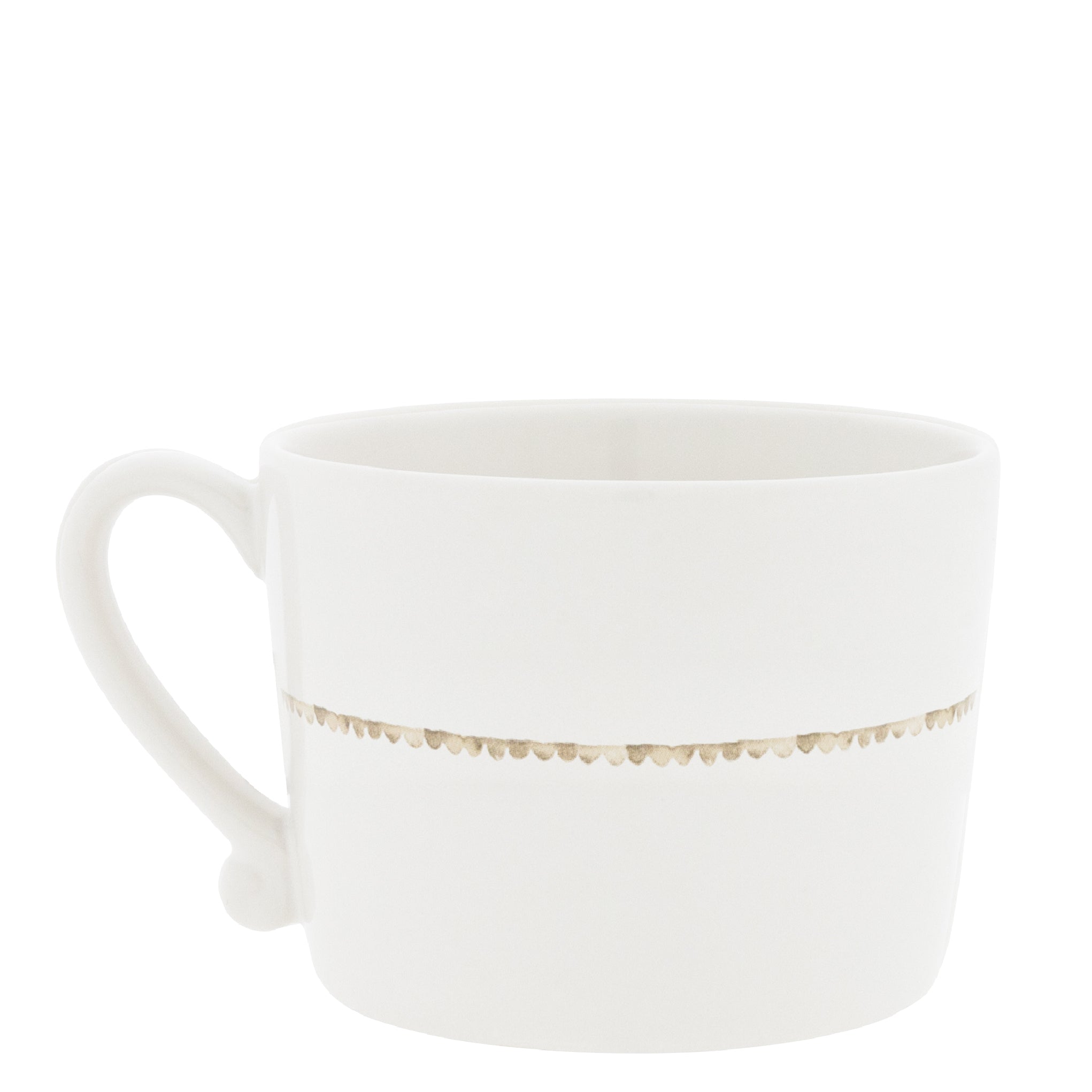 Cup "hearts" large brown - Bastion Collections