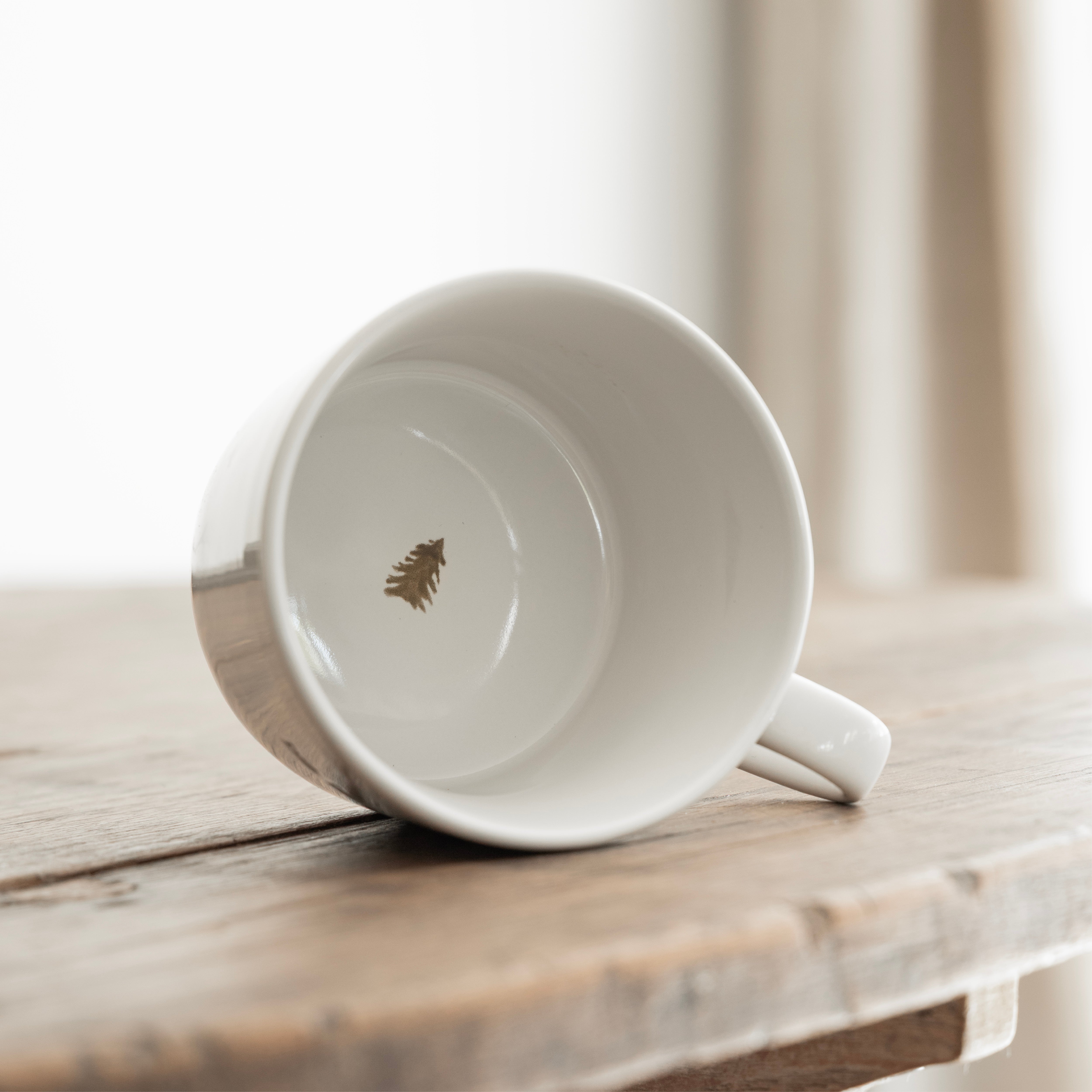 Tasse "ho ho ho" gross schwarz - Bastion Collections