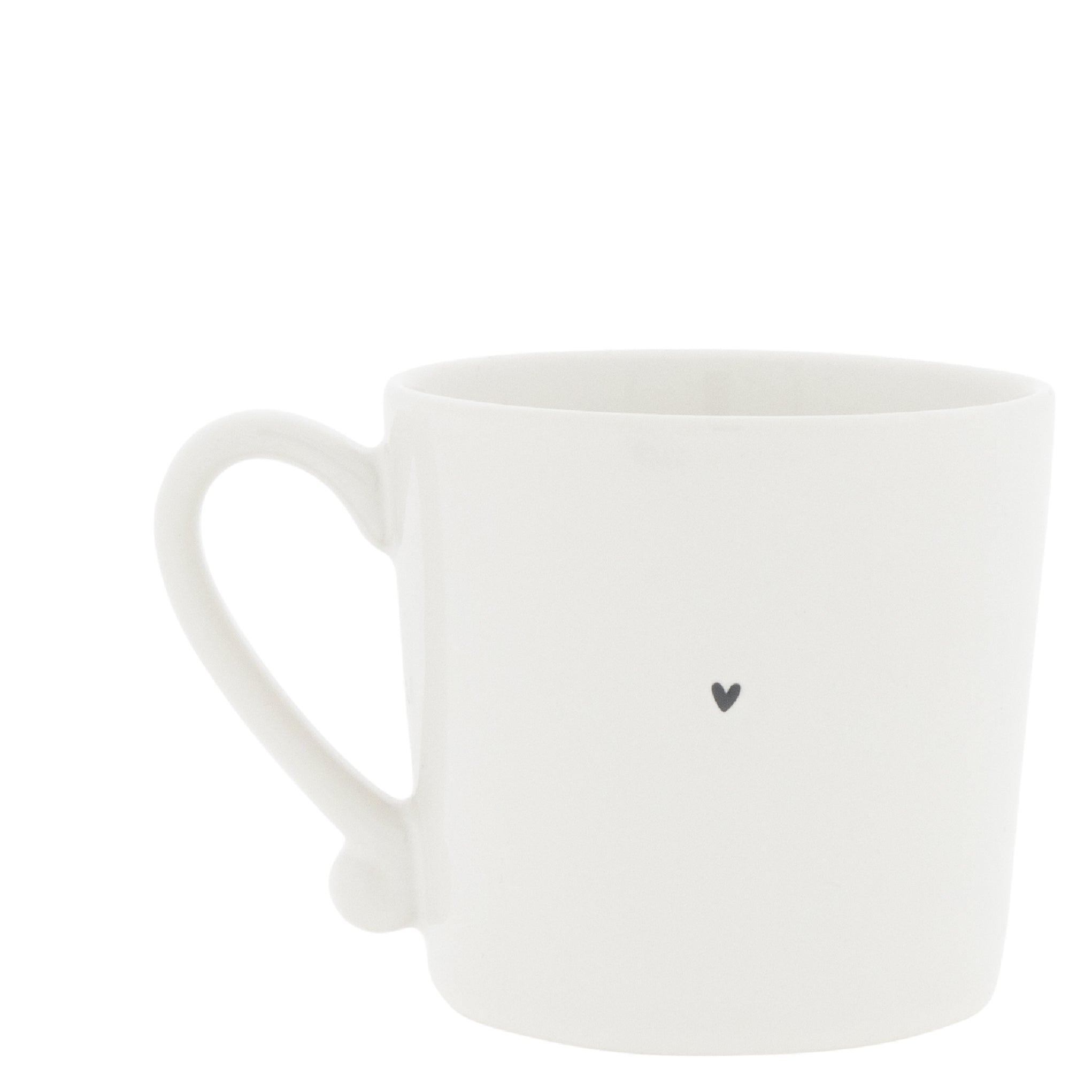 Cup "just love" black - Bastion Collections