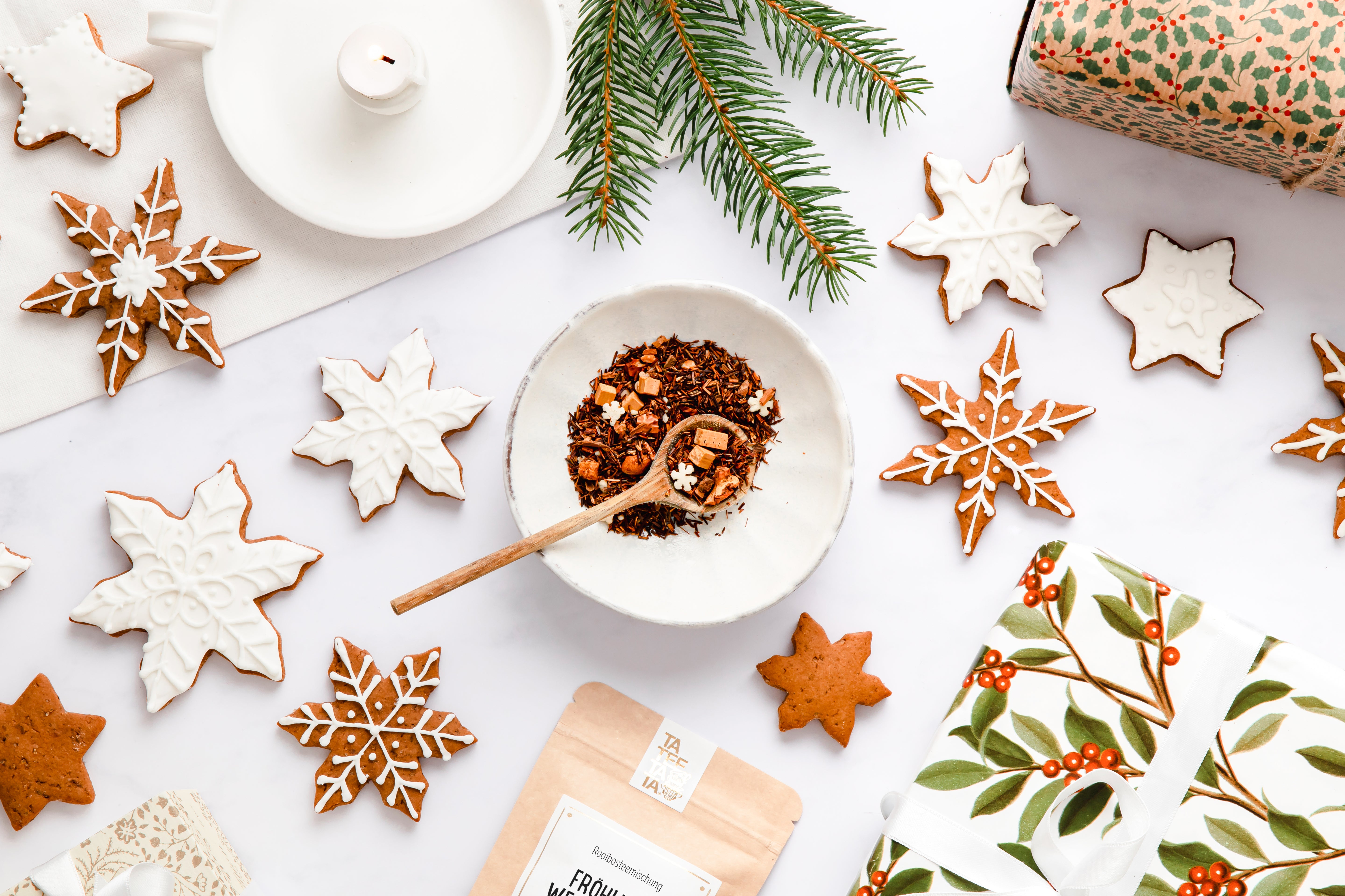 Tee "Fröhliche Weihnachten" 15g - TaTeeTaTa