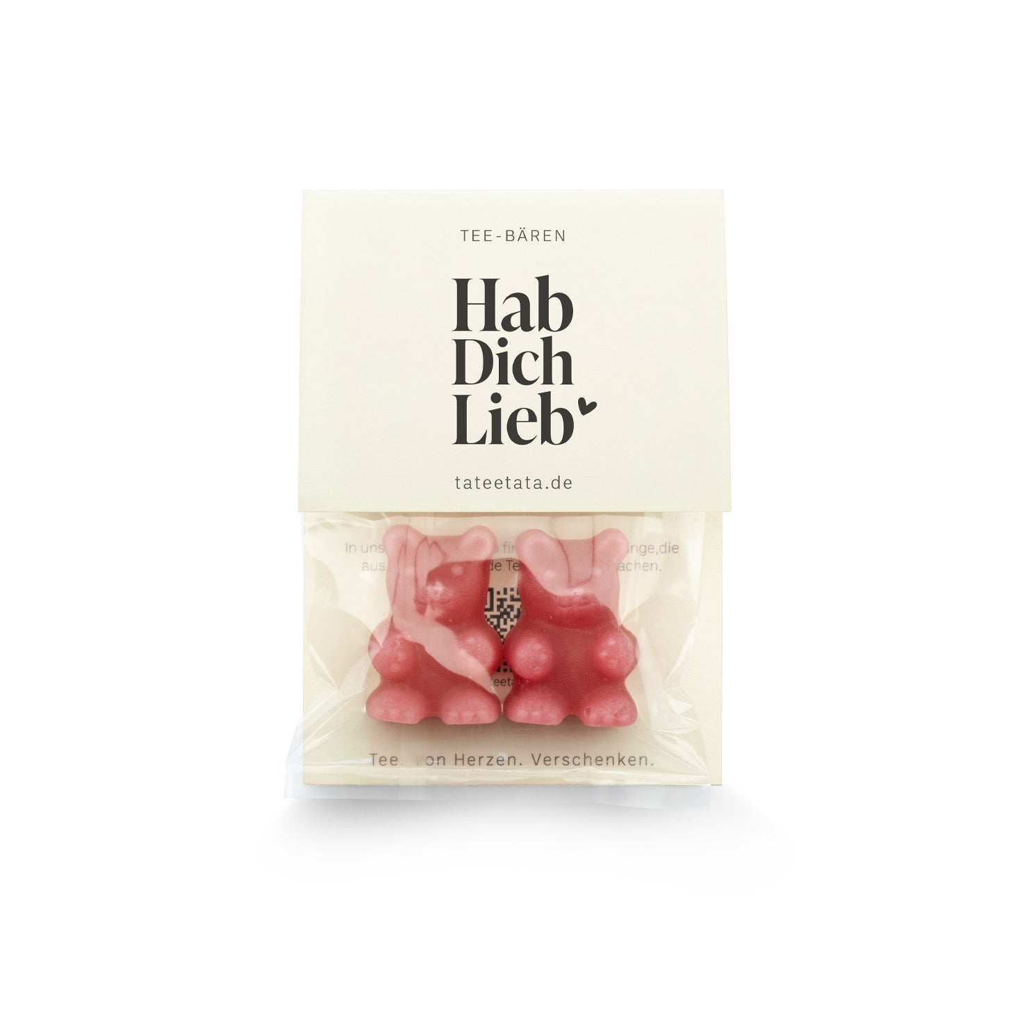 Tea bears "Hab Dich Lieb" mini - TaTeeTaTa