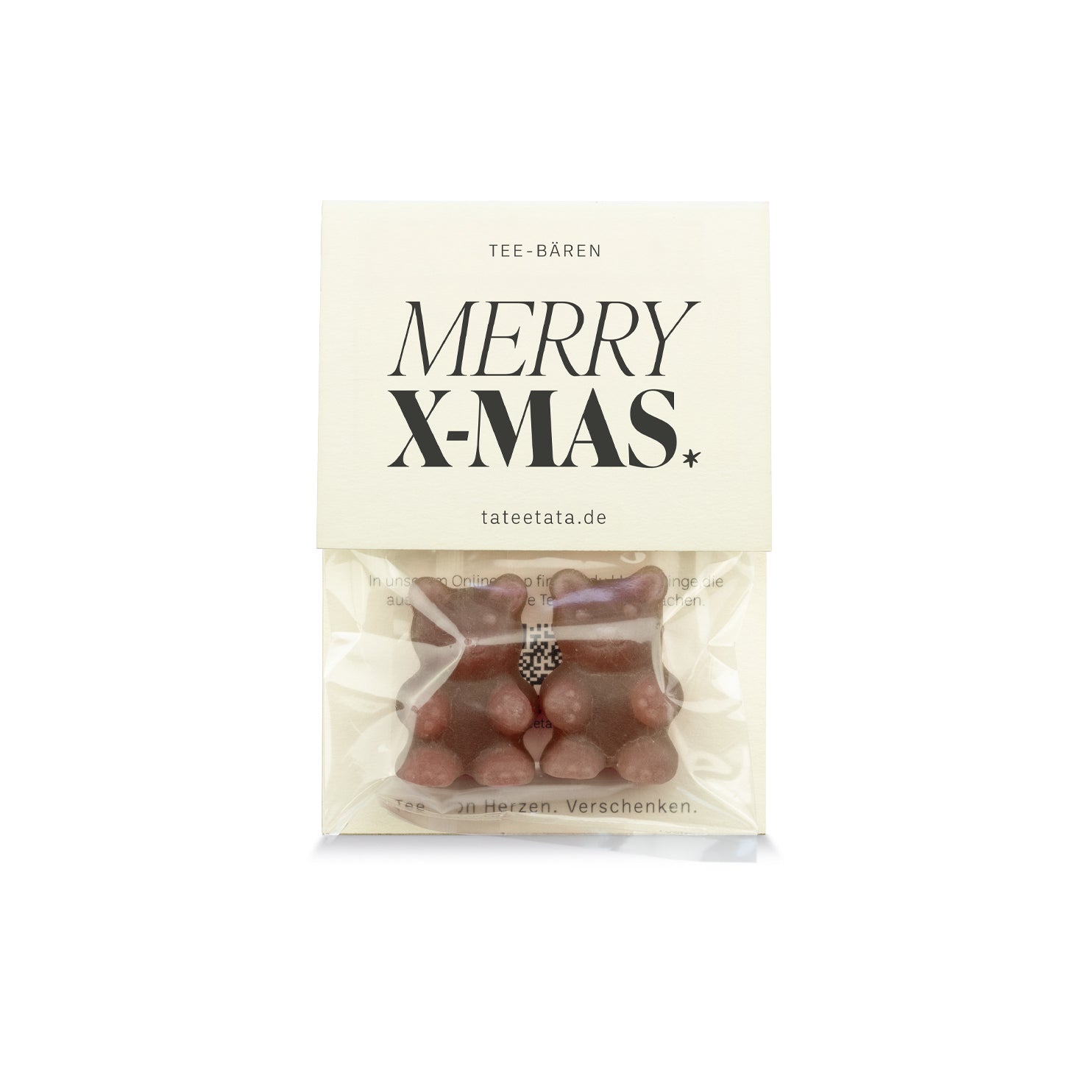 Tea bears "Merry X-MAS" mini - TaTeeTaTa