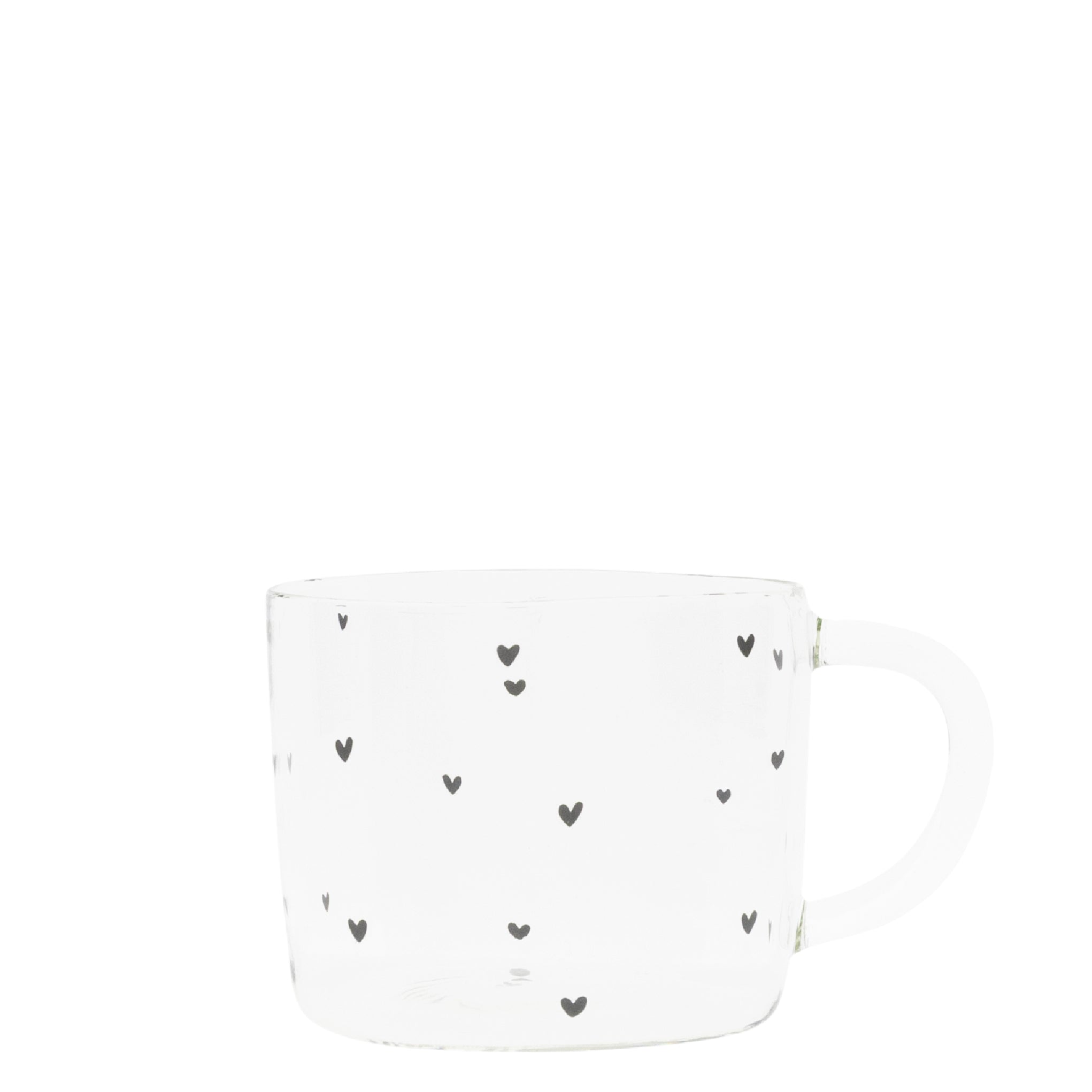 Teeglas "hearts" mittel - Bastion Collections