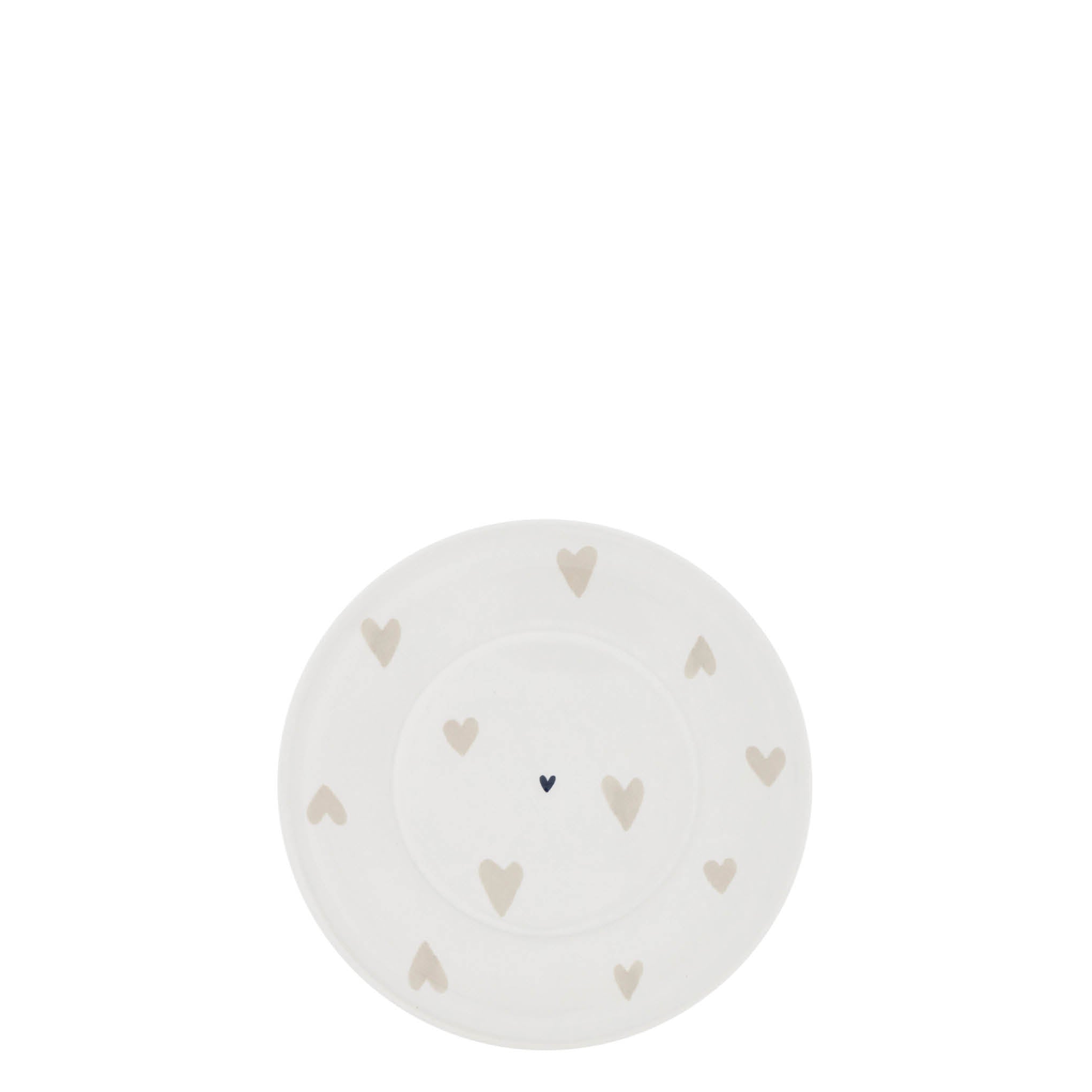 Unterteller "hearts" klein beige - Bastion Collections