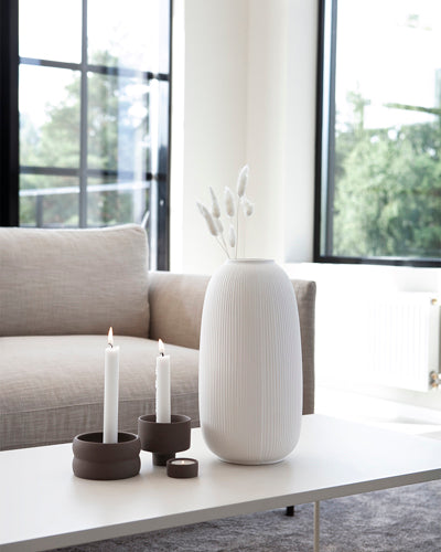 Vase "Åby" XL weiss - Storefactory