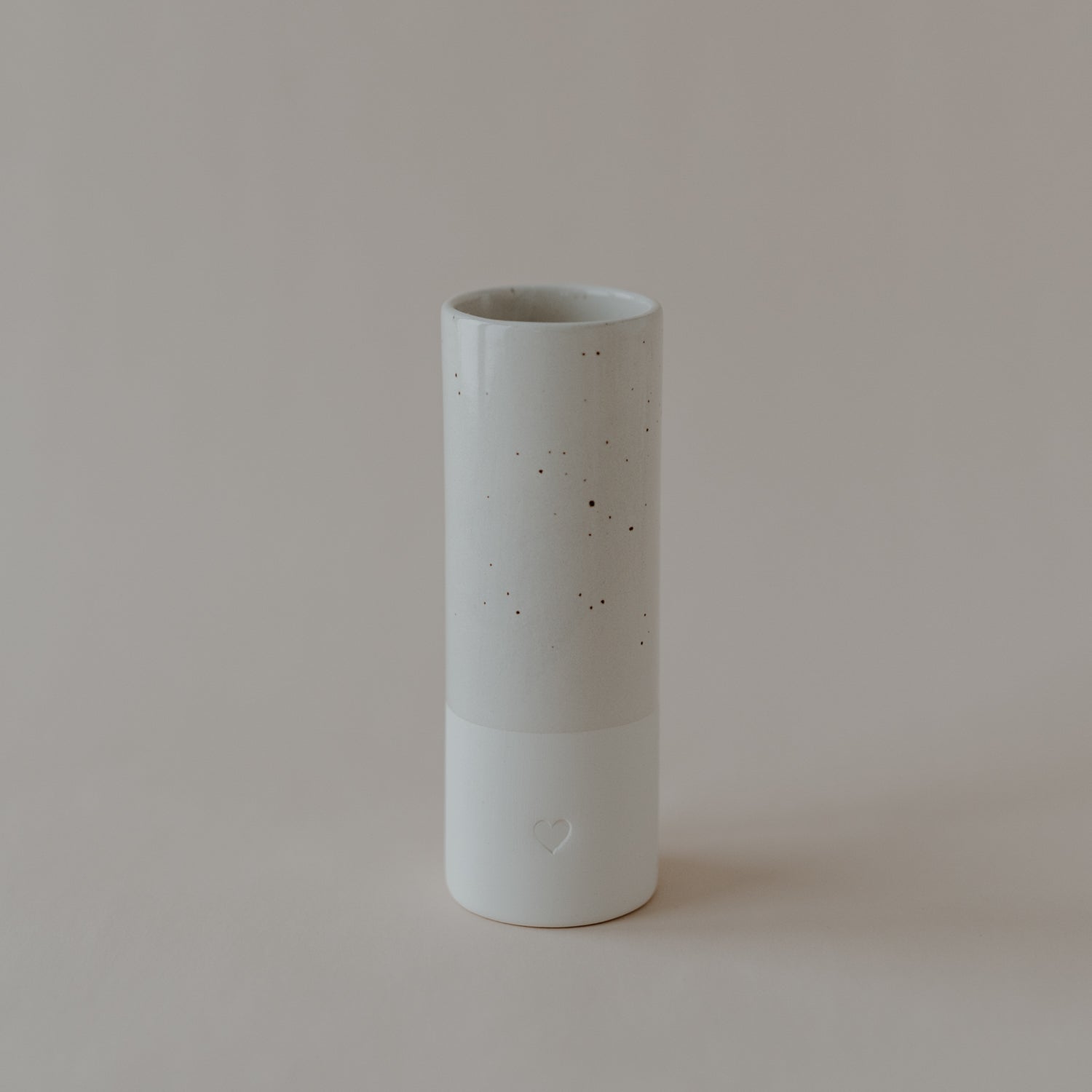Vase Herz klein - Eulenschnitt
