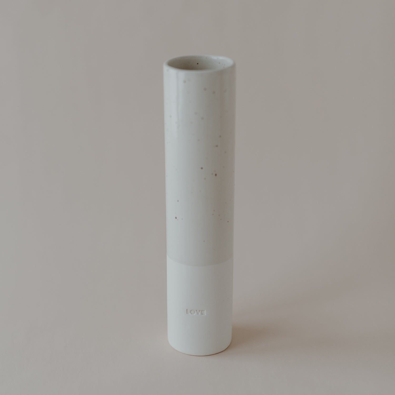 Vase "Love" gross - Eulenschnitt