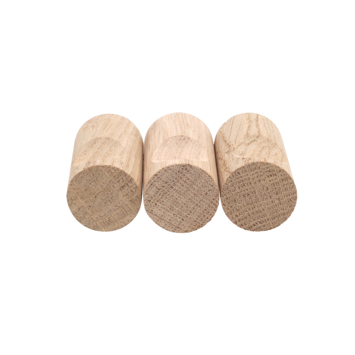 Wandhaken natur 3er Set Design 2 - Eulenschnitt