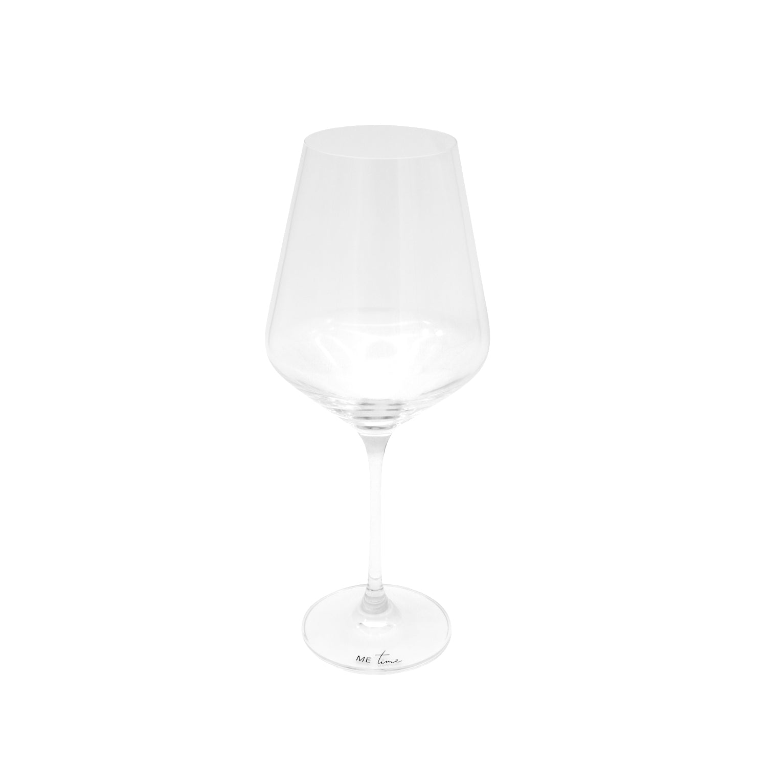 Weingläser "Me Time" 490ml schwarz 2er Set - Eulenschnitt