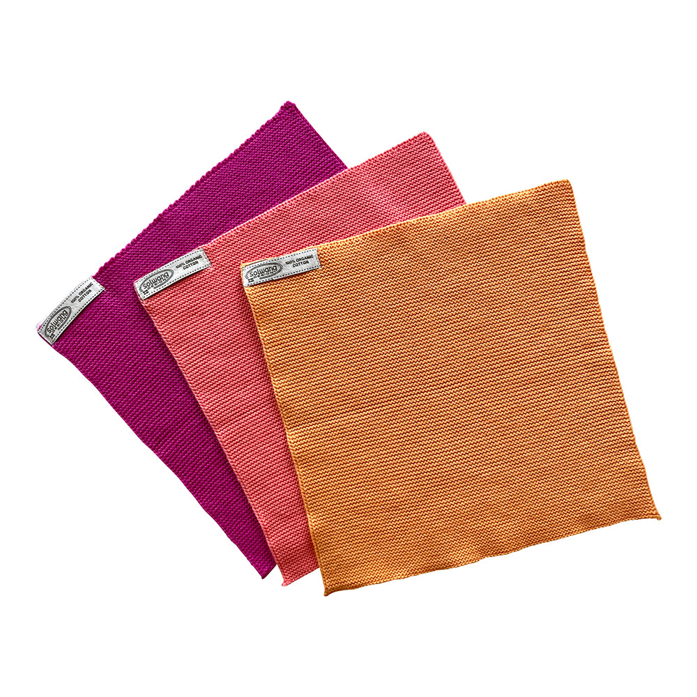 Wischtücher Frohe Farben Kombi 3er Set - Solwang Design