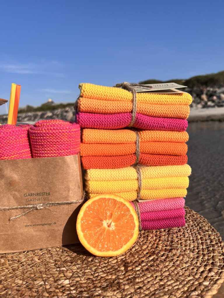 Wischtücher Orange Kombi 3er Set - Solwang Design