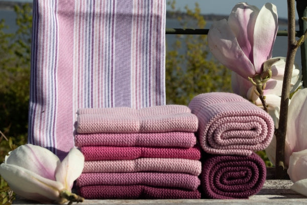 Lingettes Rose Combi Set de 3 - Solwang Design