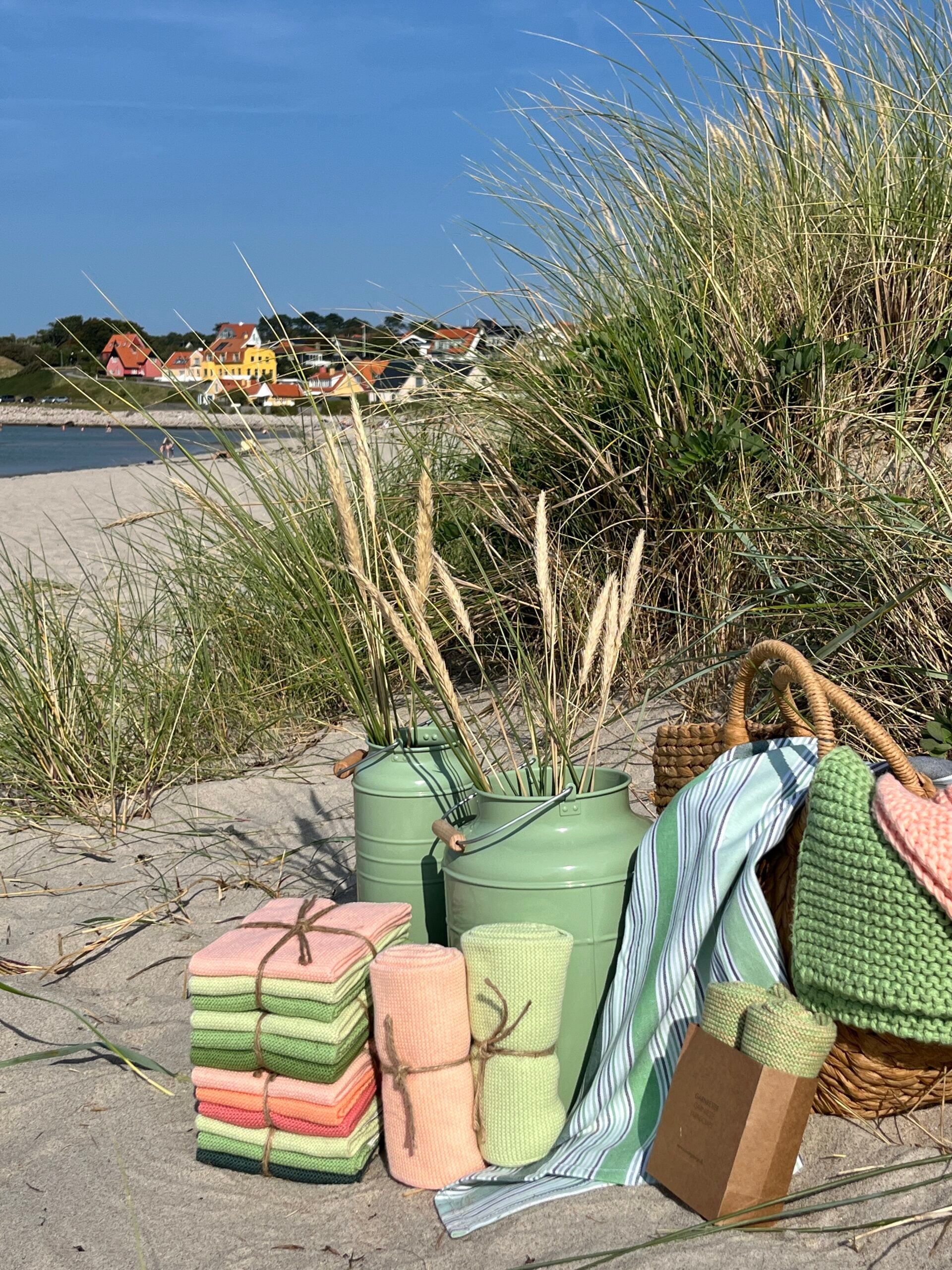 Wischtücher Staubiges Grün Kombi 3er Set - Solwang Design